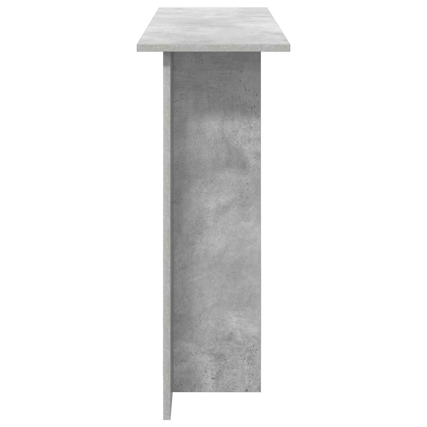 Console Table Concrete Grey 100 x 30 x 75 cm Engineered Wood