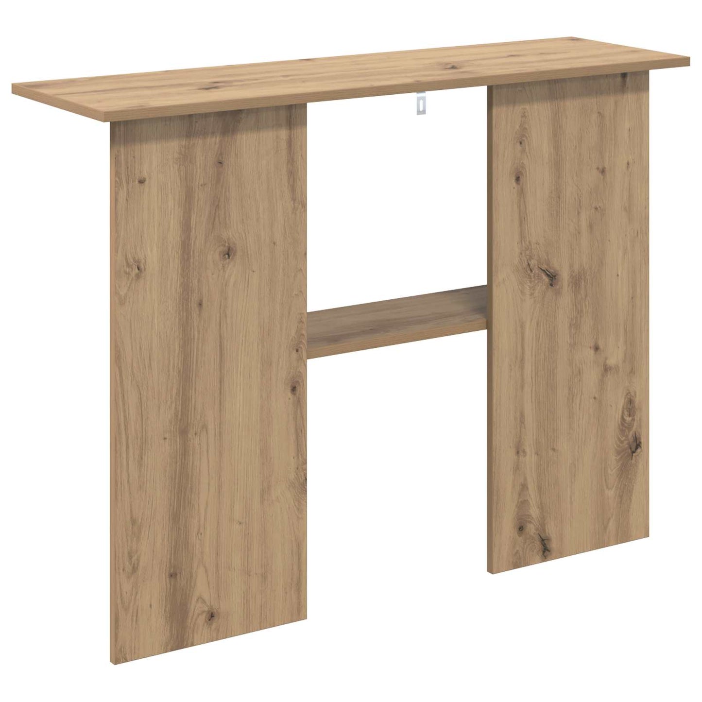 Console Table Artisan Oak 100 x 30 x 75 cm Engineered Wood