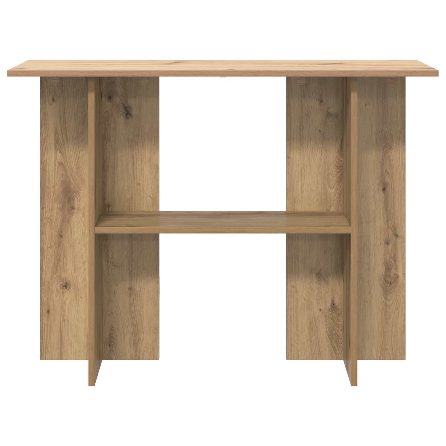 Console Table Artisan Oak 100 x 30 x 75 cm Engineered Wood