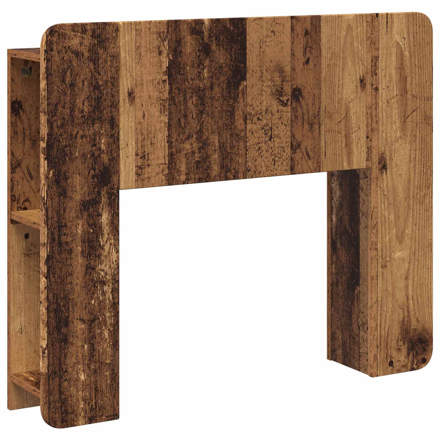 Headboard Cabinet with Storage Old Wood Engineered Wood