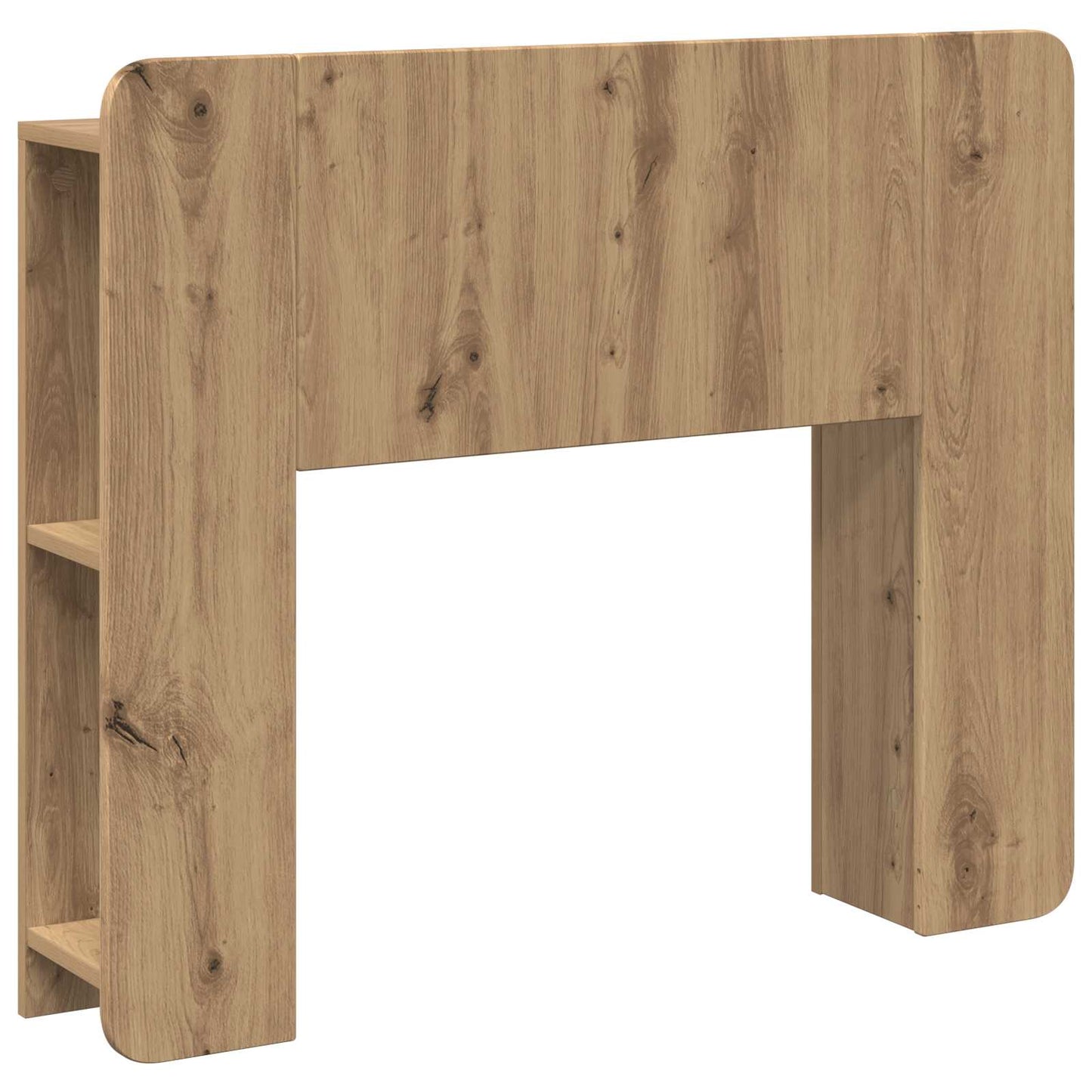 Headboard Cabinet with Storage Artisan Oak Engineered Wood