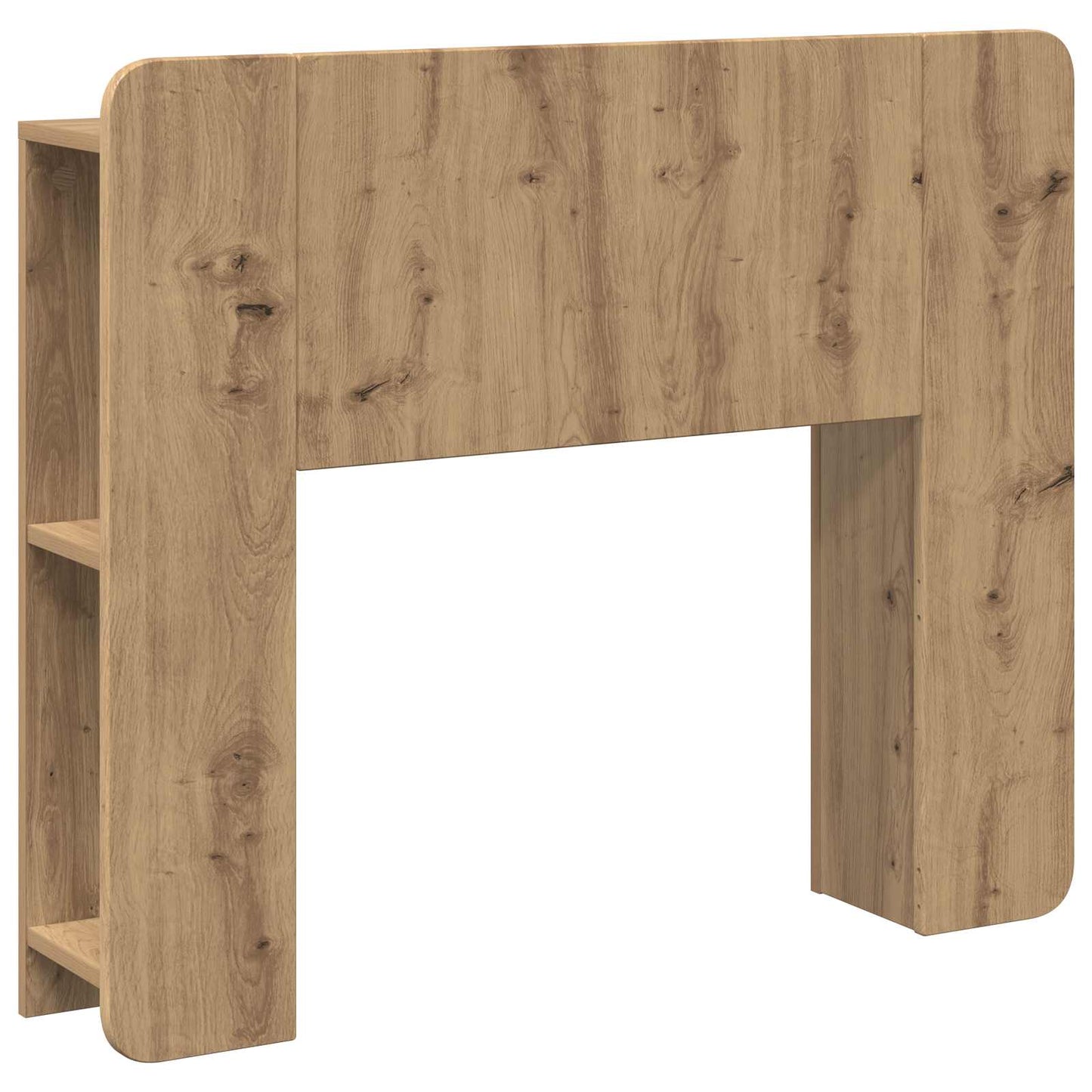 Headboard Cabinet with Storage Artisan Oak 119.5 x 18.5 x 80 cm