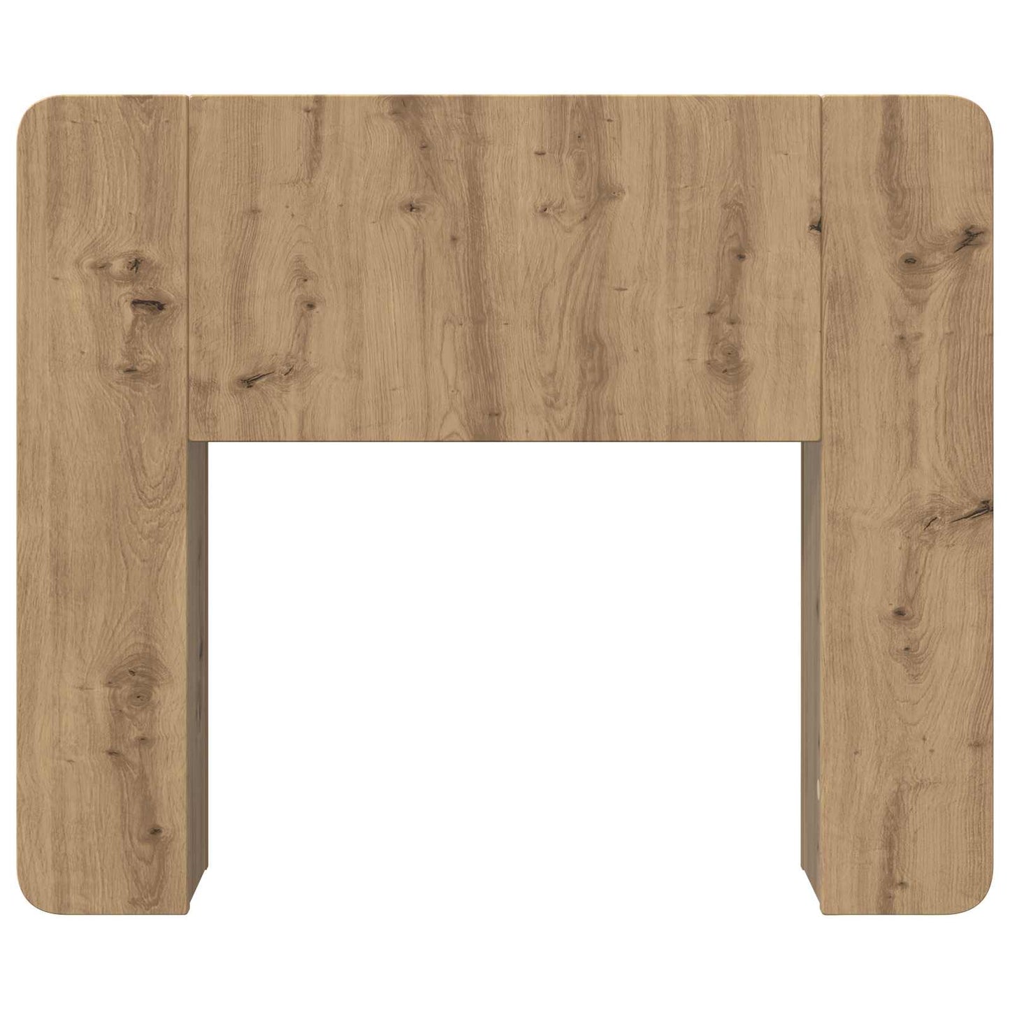 Headboard Cabinet with Storage Artisan Oak 119.5 x 18.5 x 80 cm