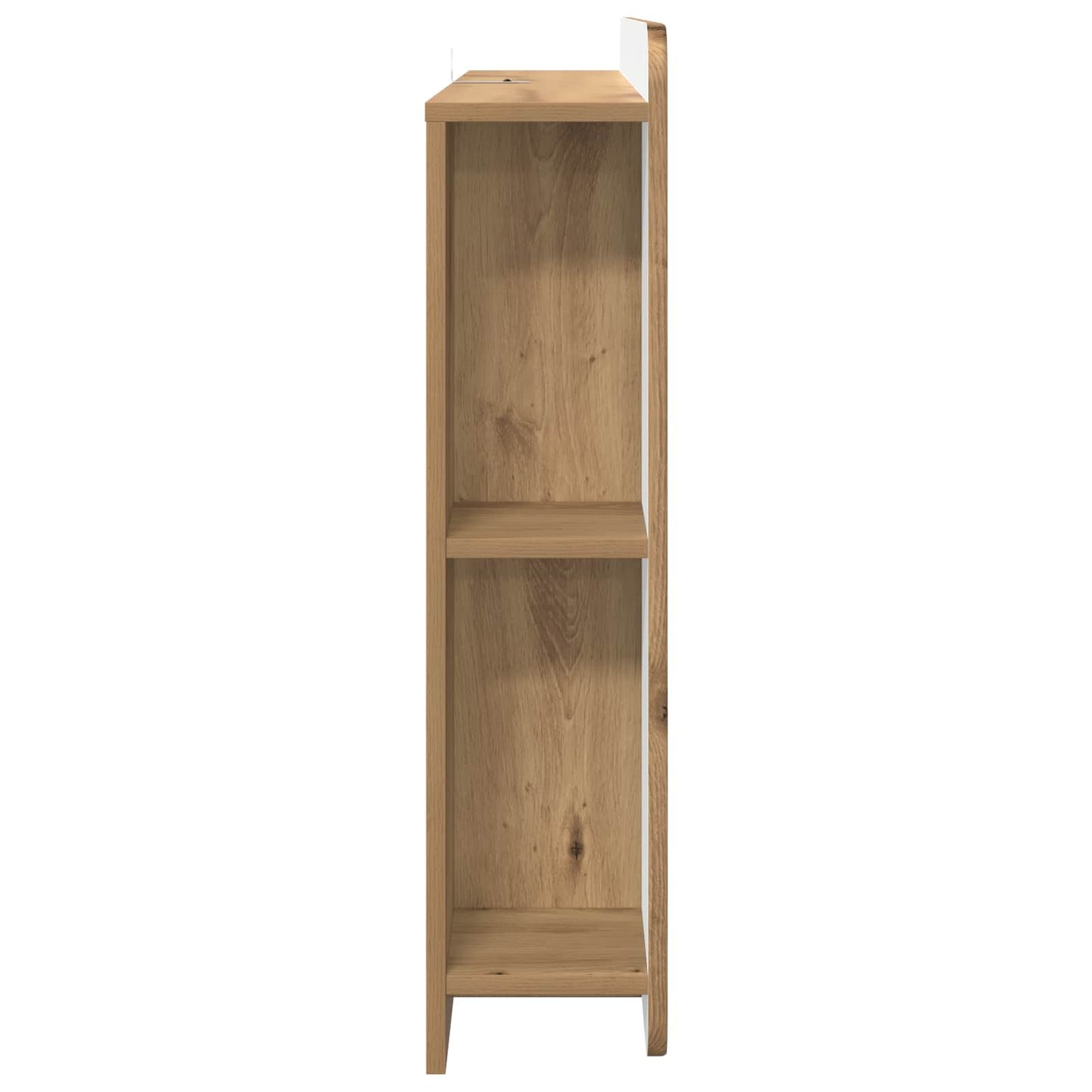 Headboard Cabinet with Storage Artisan Oak 119.5 x 18.5 x 80 cm