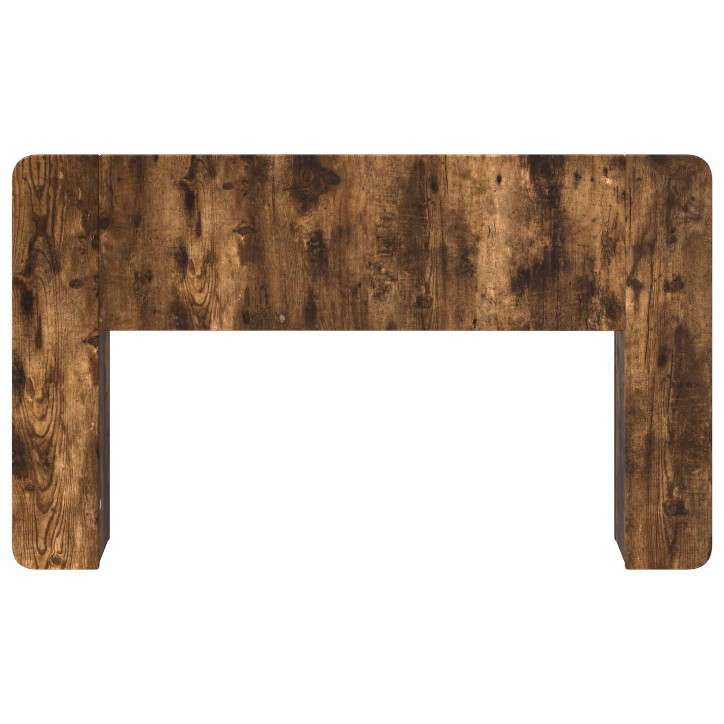 Headboard Cabinet with Storage Smoked Oak Engineered Wood