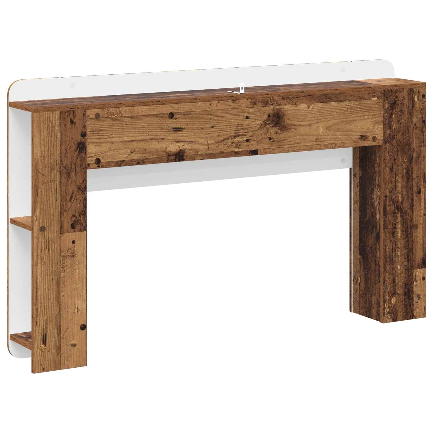Headboard Cabinet with Storage Old Wood Engineered Wood