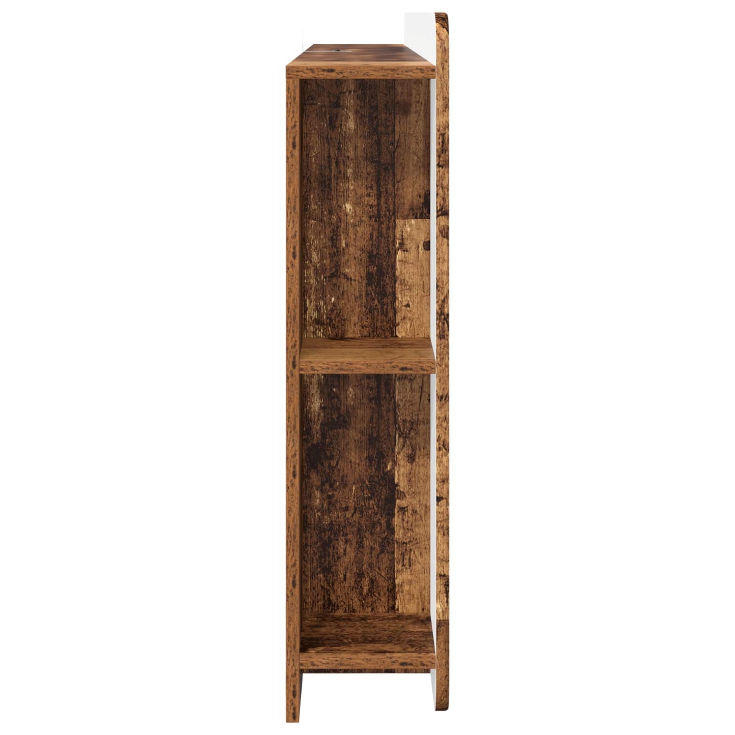 Headboard Cabinet with Storage Old Wood Engineered Wood