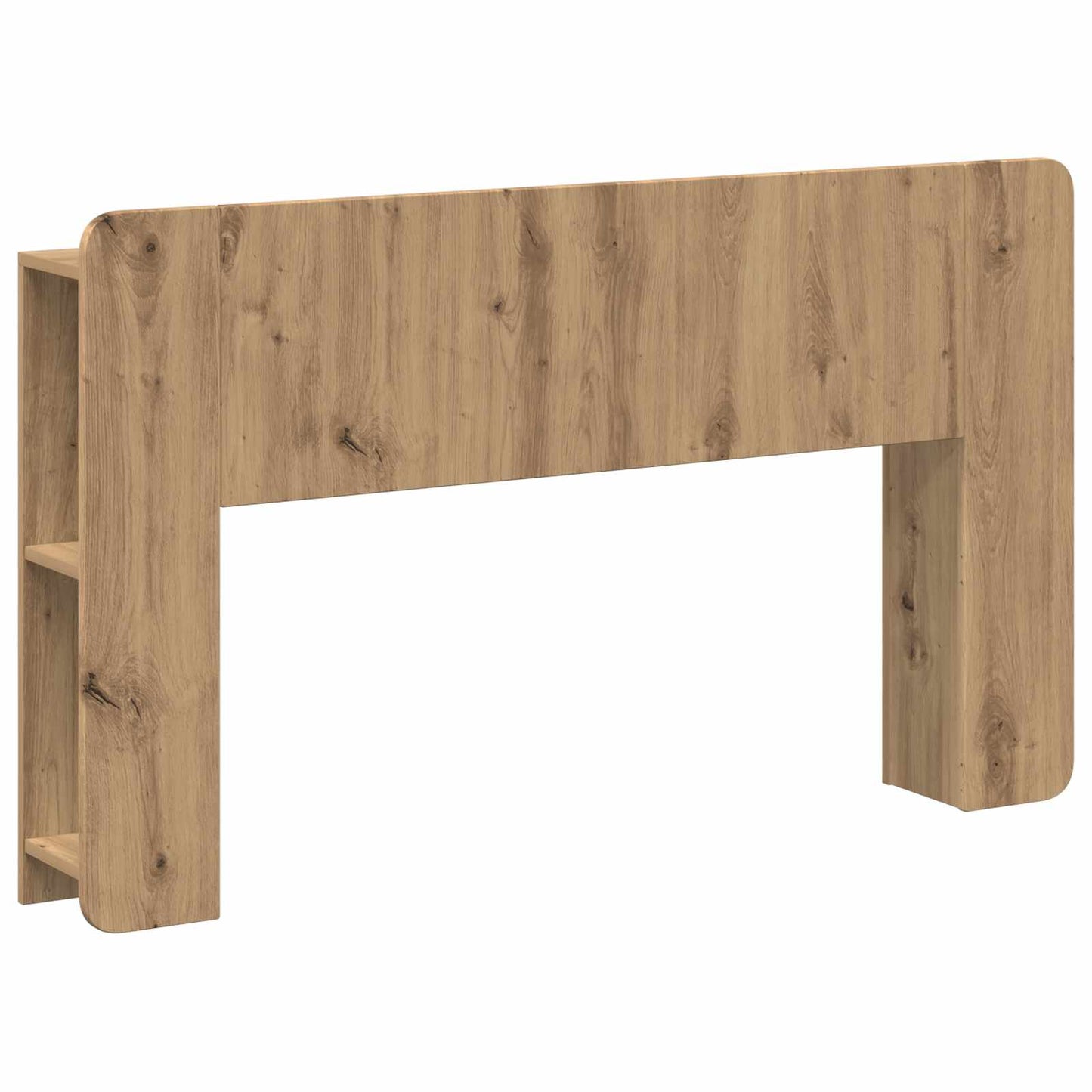 Headboard Cabinet with Storage Artisan Oak Engineered Wood