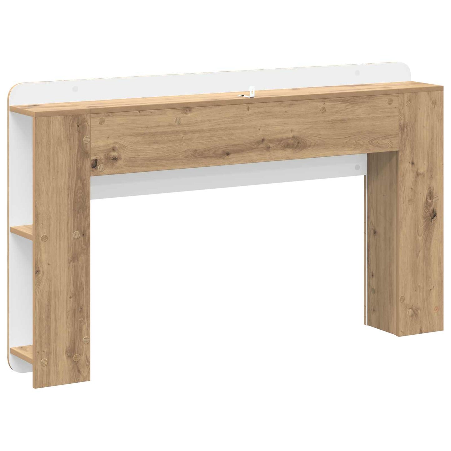Headboard Cabinet with Storage Artisan Oak Engineered Wood