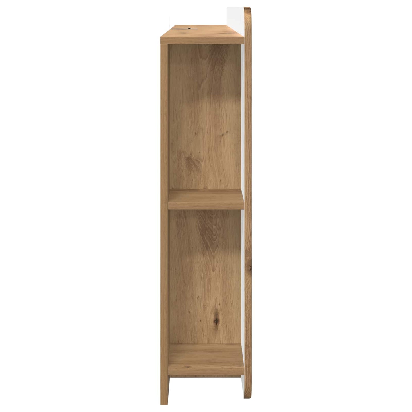 Headboard Cabinet with Storage Artisan Oak Engineered Wood