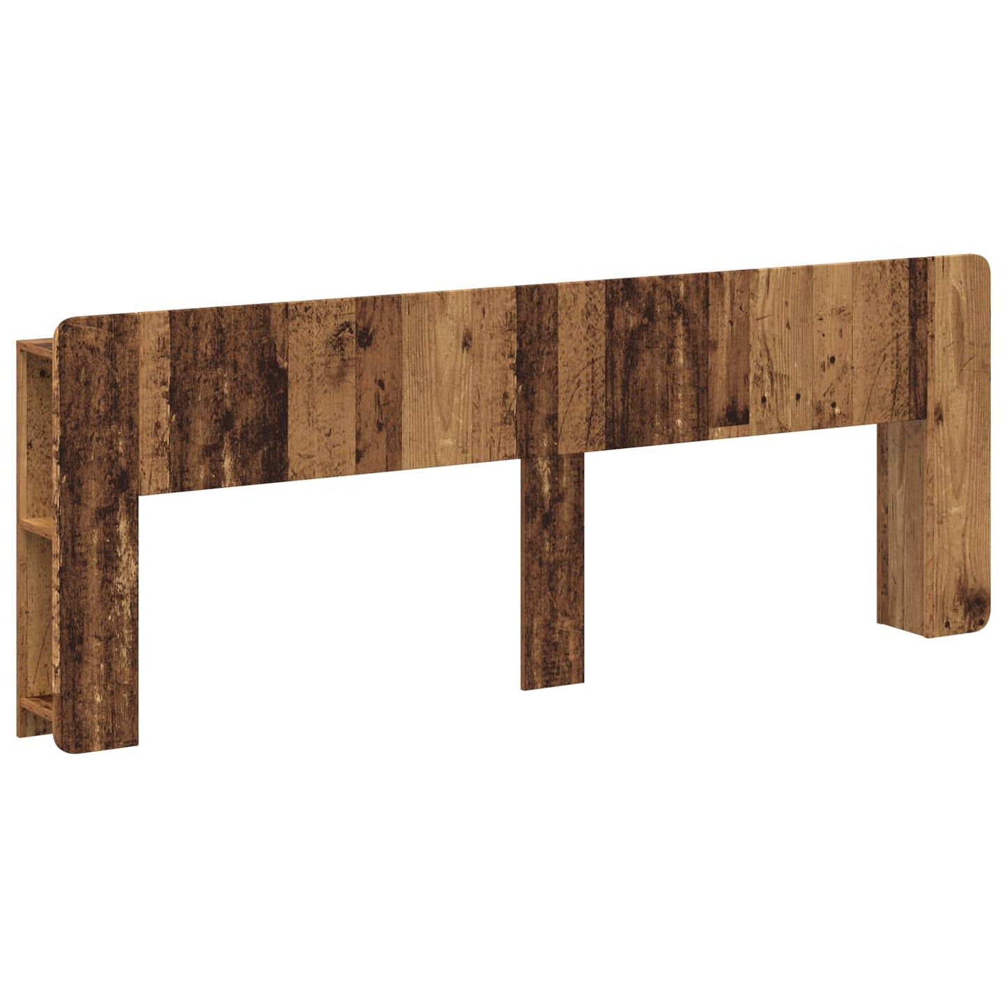 Headboard Cabinet with Storage Old Wood Engineered Wood