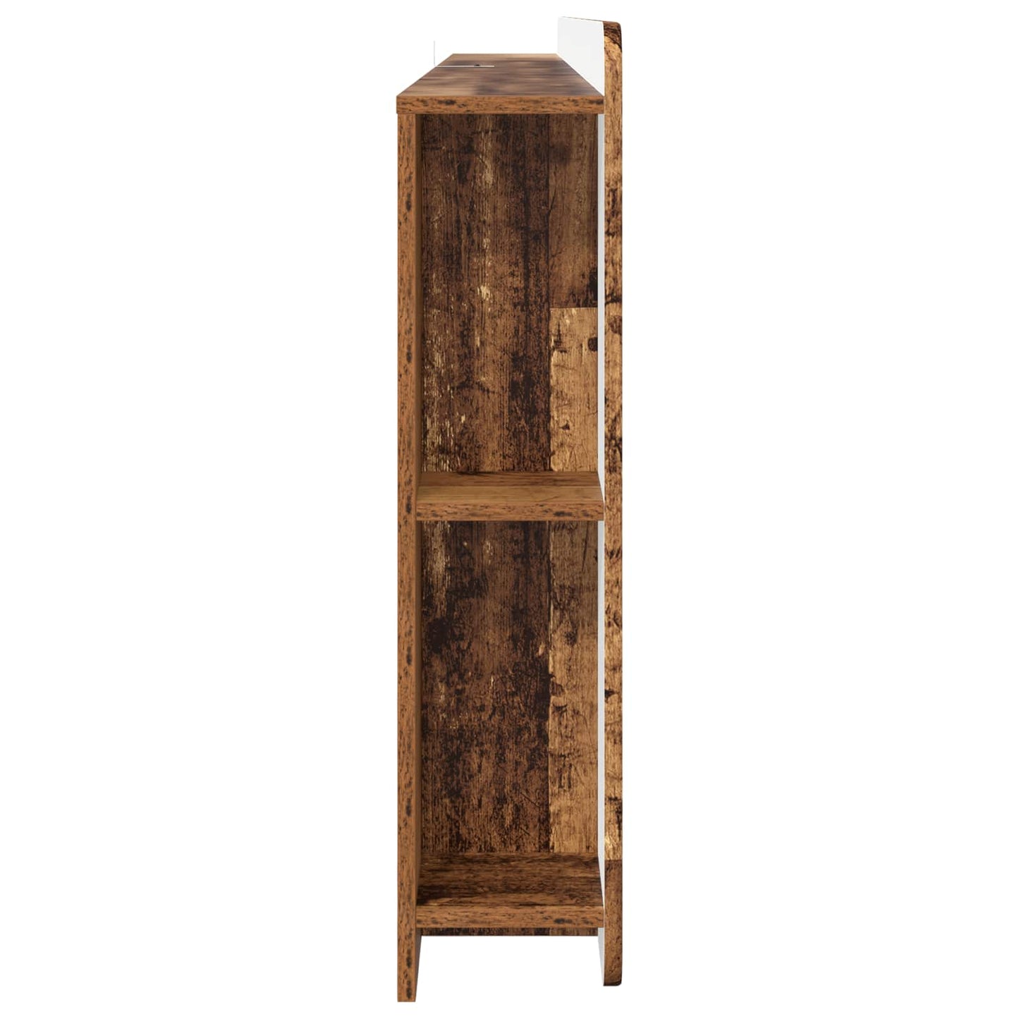 Headboard Cabinet with Storage Old Wood Engineered Wood