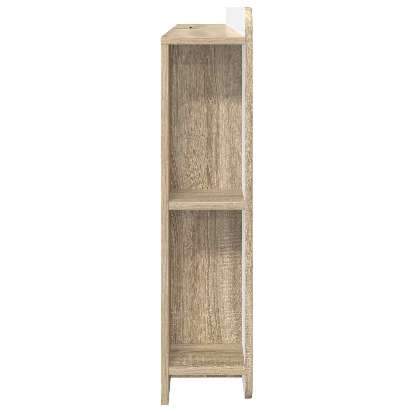 Headboard Cabinet with Storage Sonoma Oak Engineered Wood