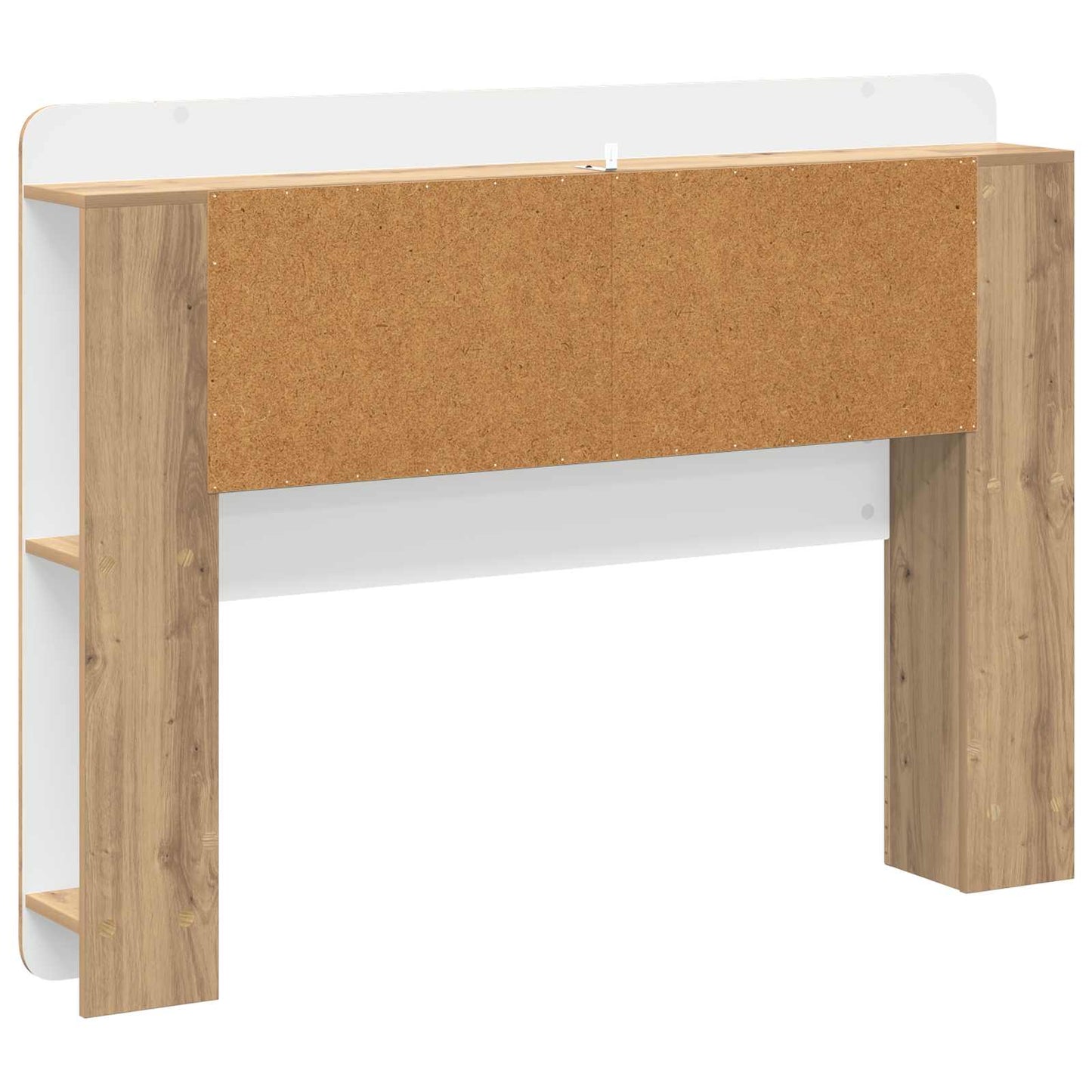 Headboard Cabinet with Storage Artisan Oak Engineered Wood