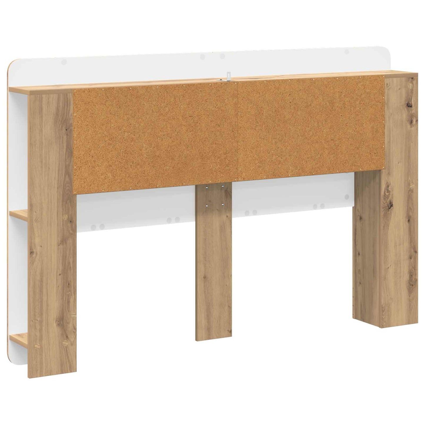 Headboard Cabinet with Storage Artisan Oak Engineered Wood