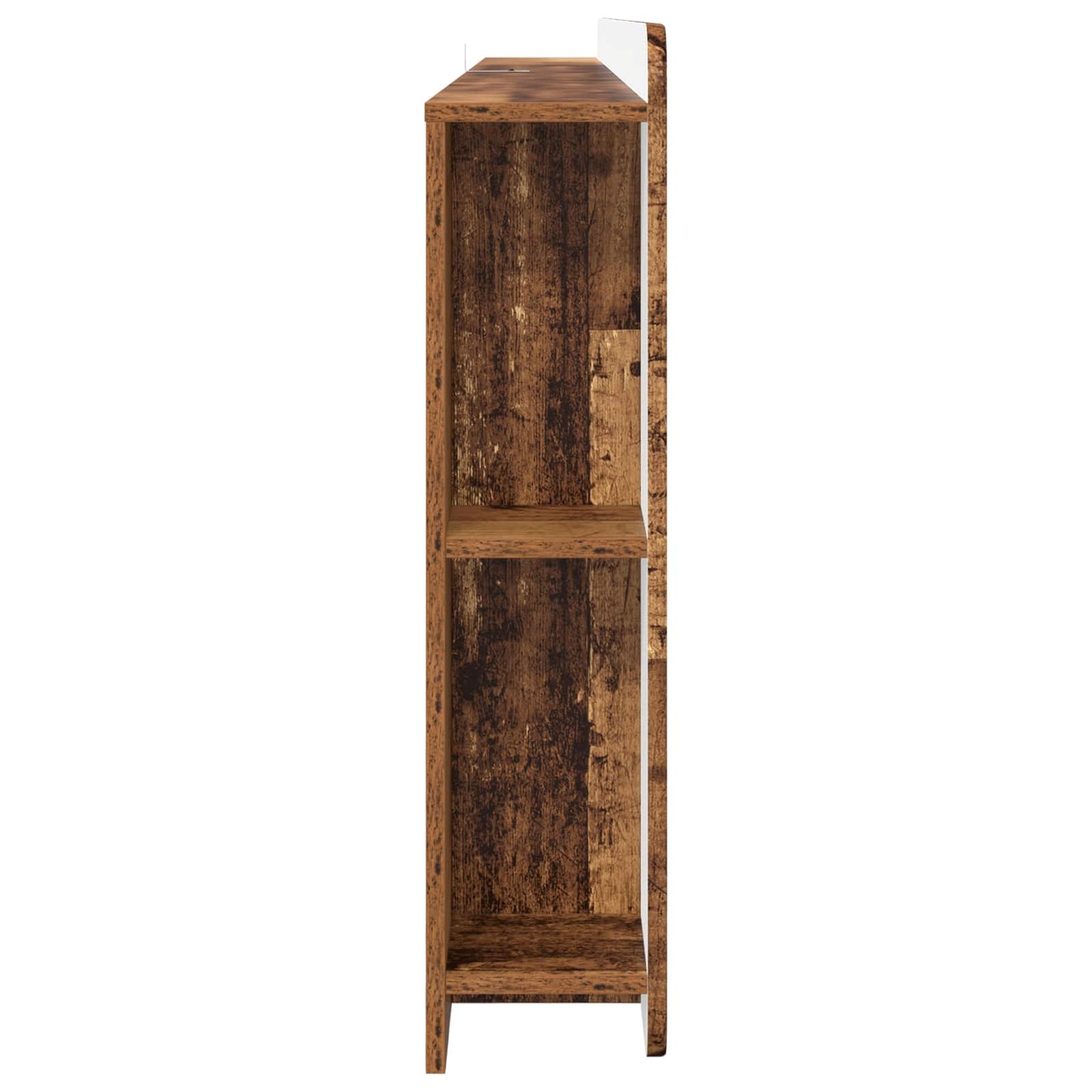 Headboard Cabinet with Storage Old Wood Engineered Wood