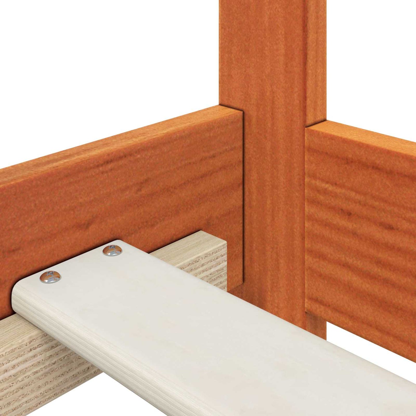 Bed Frame with Headboard Wax Brown 80 x 200 cm Solid Pine Wood