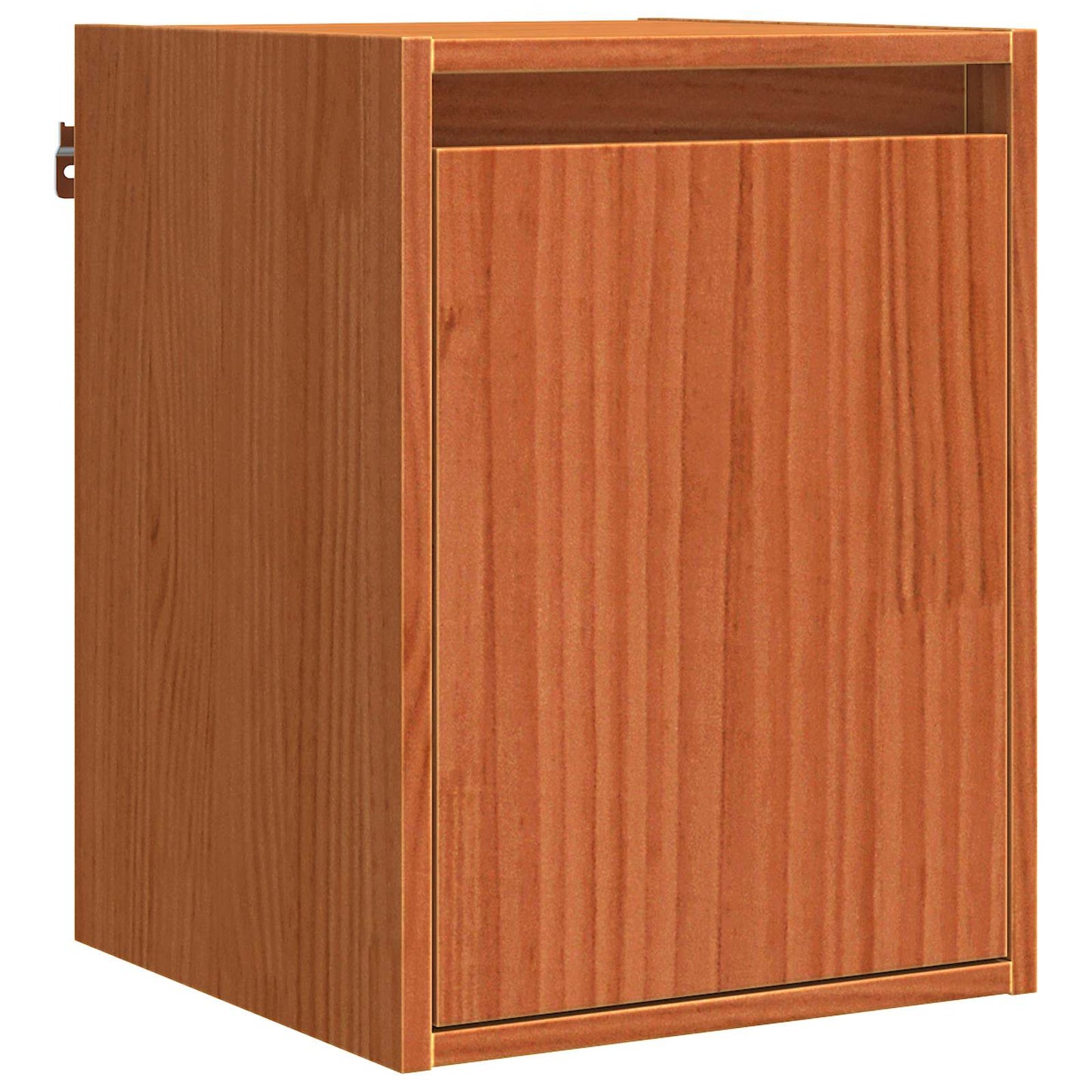Wall Cabinet Wax Brown 30 x 30 x 40 cm Solid Pine Wood