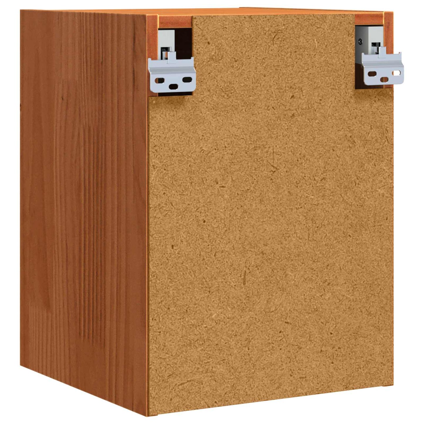 Wall Cabinet Wax Brown 30 x 30 x 40 cm Solid Pine Wood