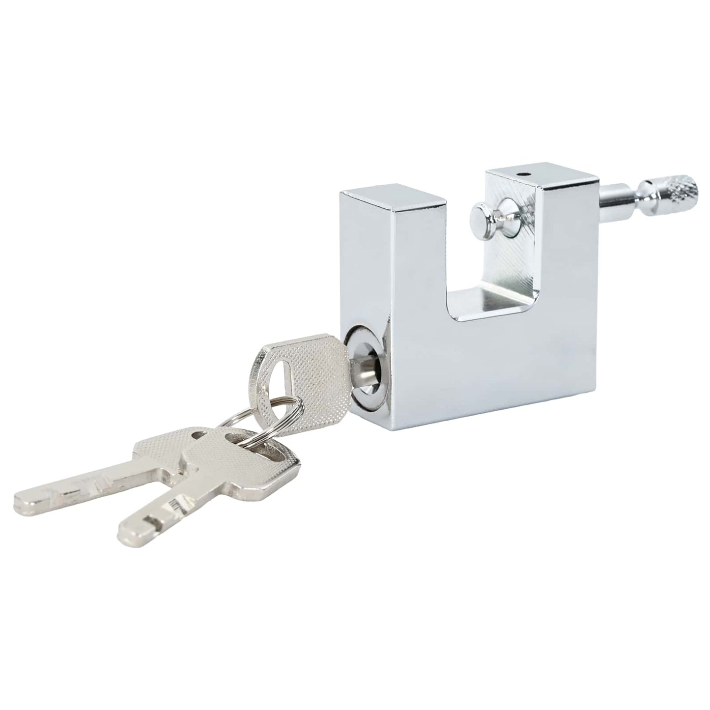 Padlock 6 pcs Silver Steel