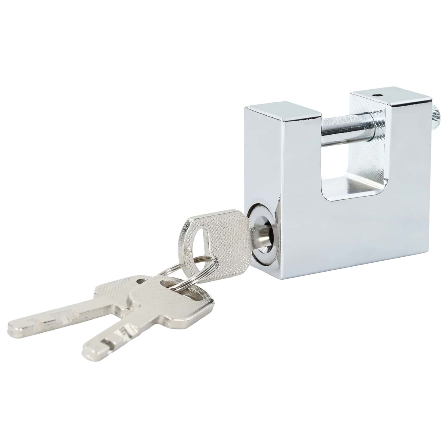 Padlock 12 pcs Silver Steel