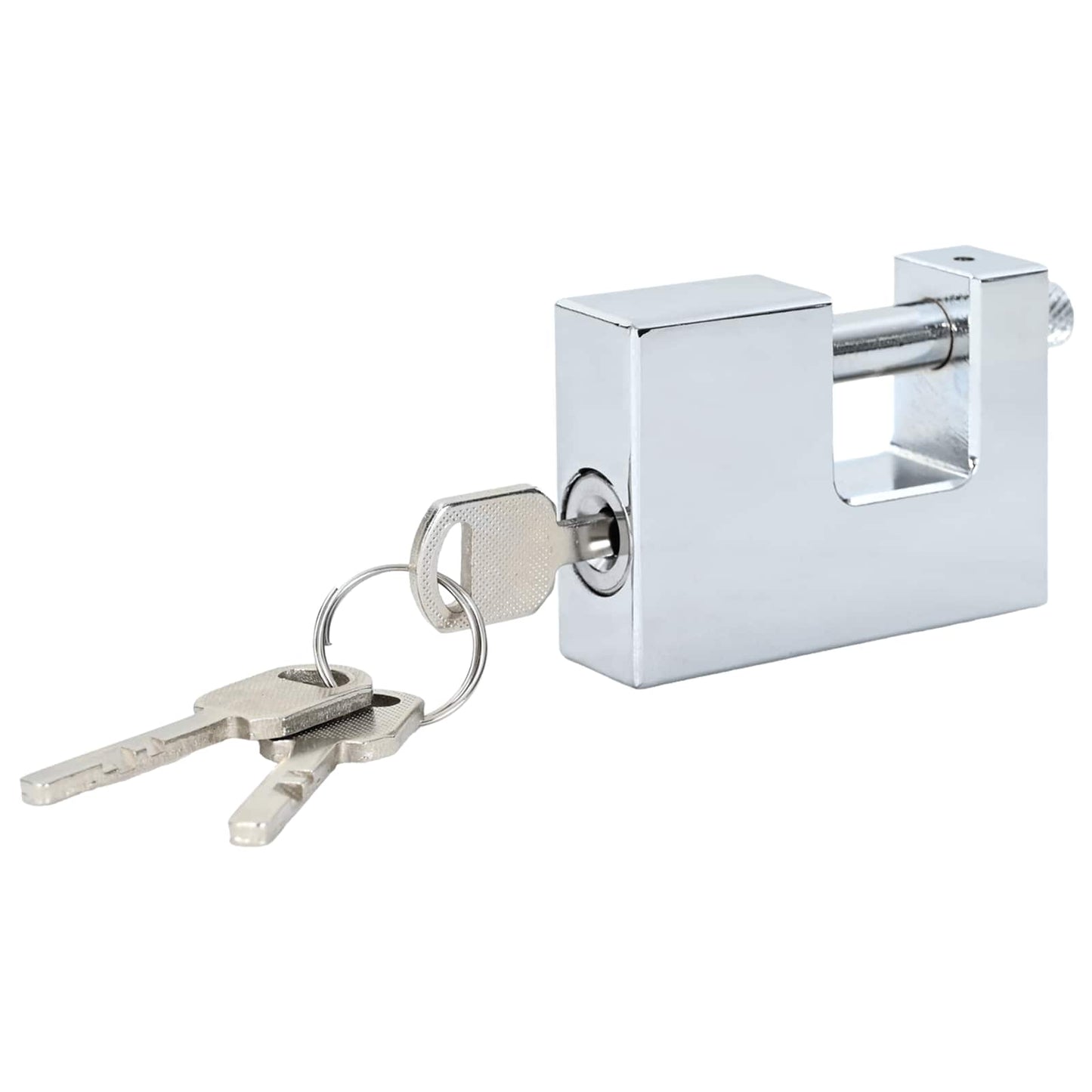 Padlock 12 pcs Silver Steel
