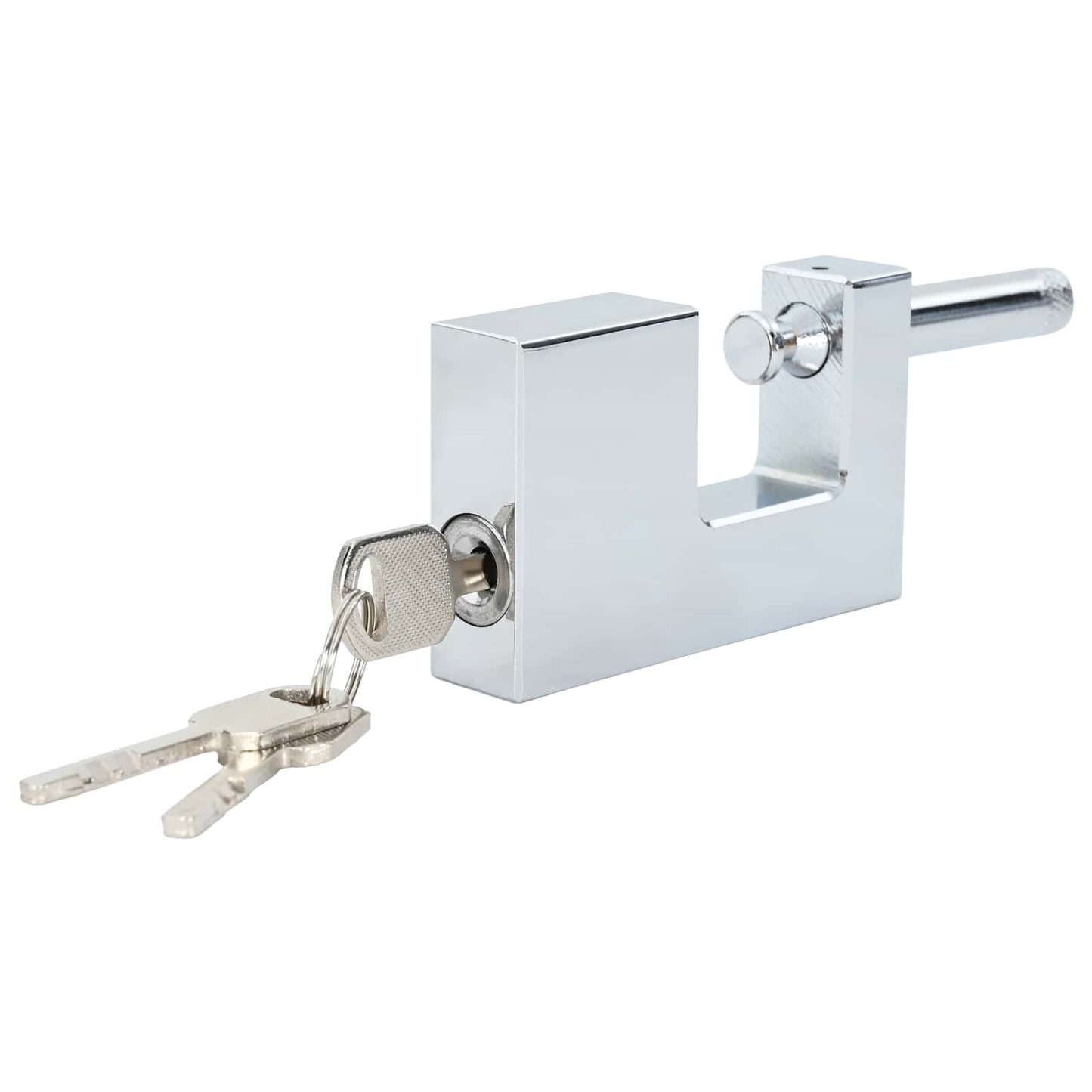 Padlock 6 pcs Silver Steel