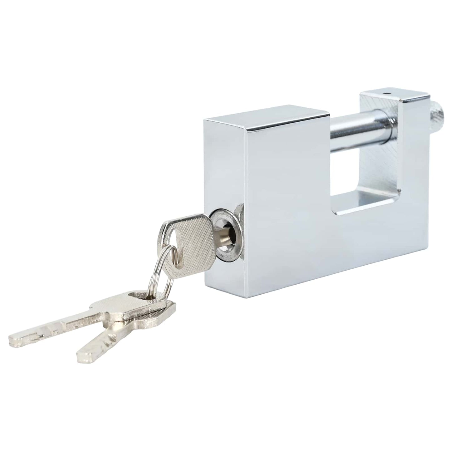 Padlock 6 pcs Silver Steel