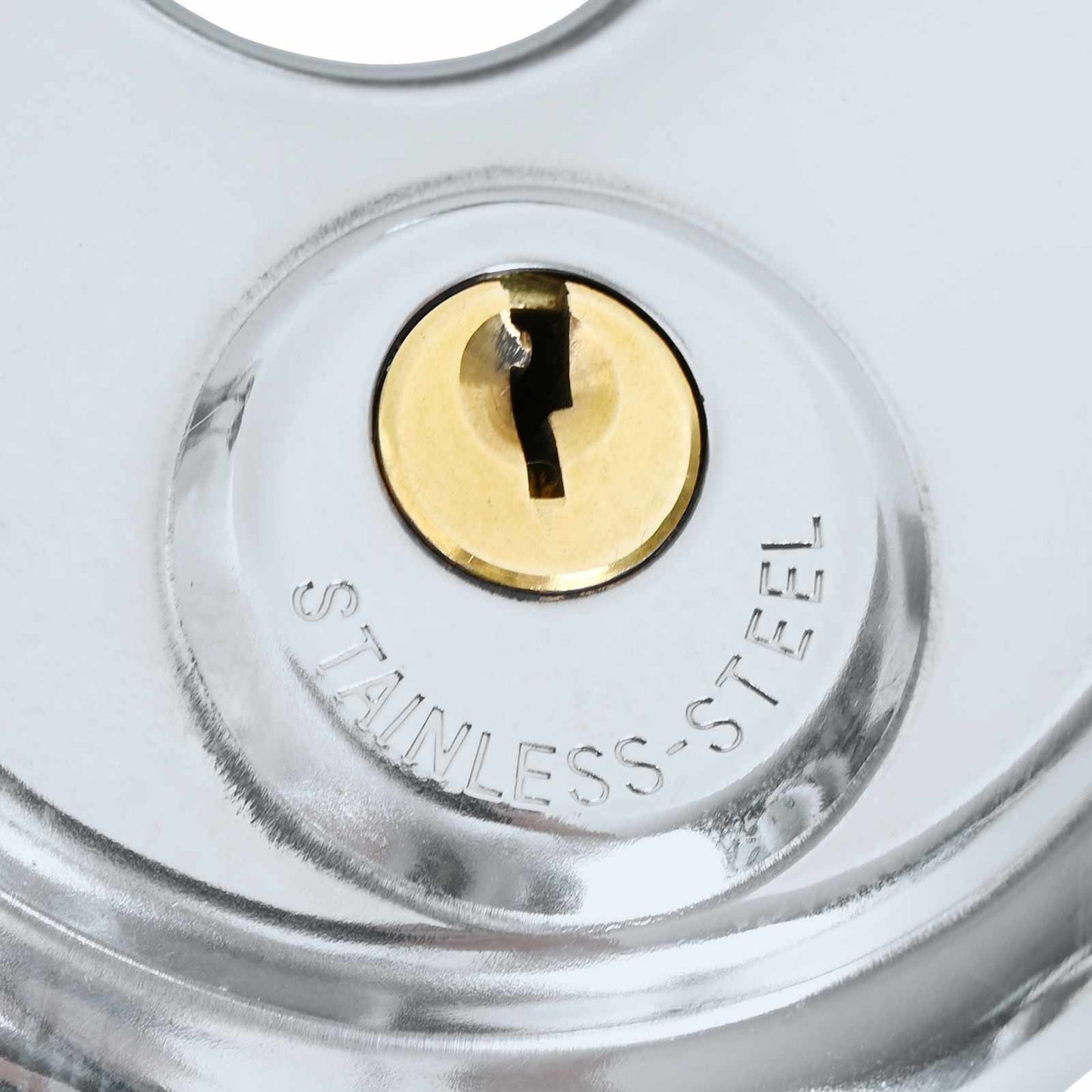 Discus Locks with Keys 6 pcs Silver 7 x 2.4 x 7 cm