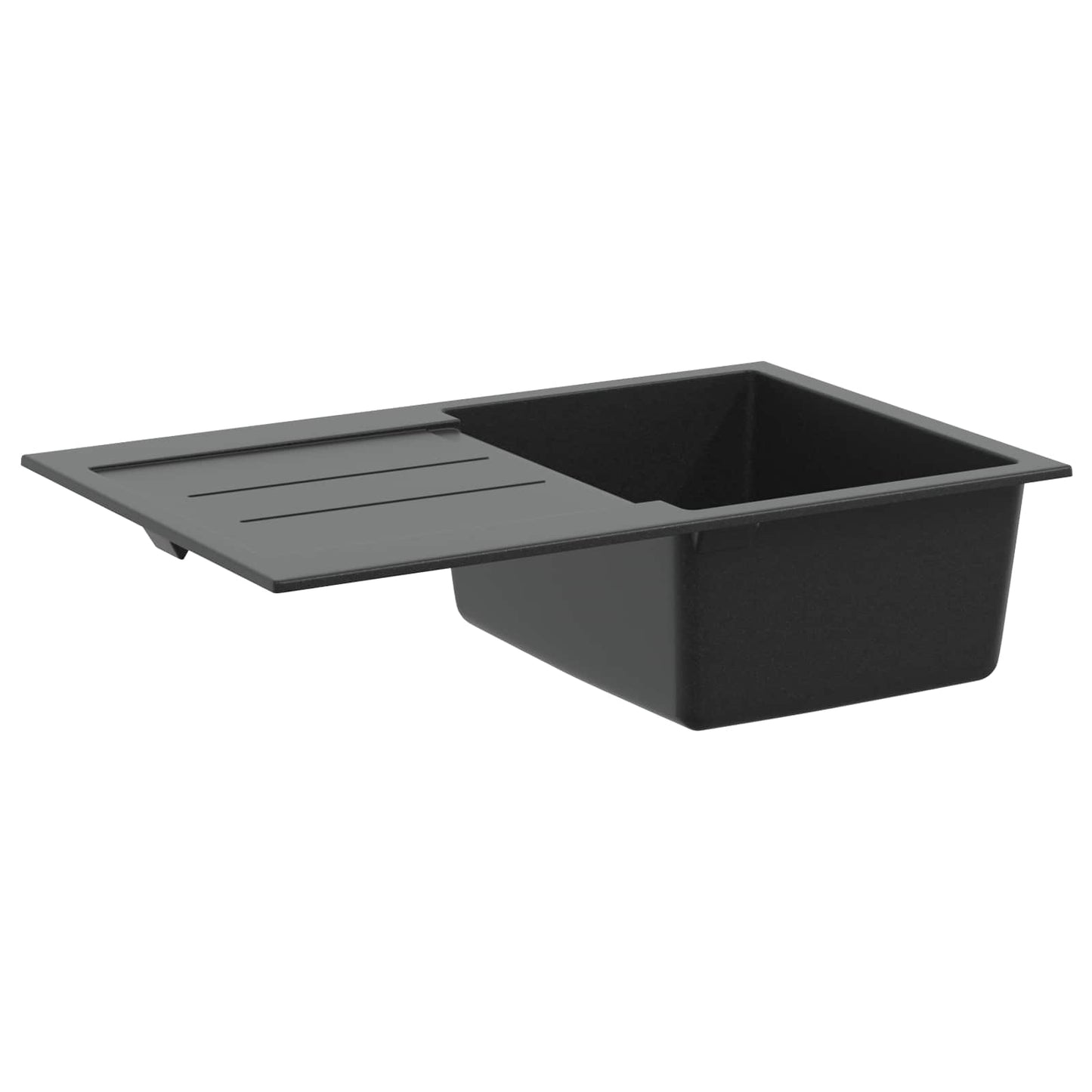 Sink Black 780 x 500 mm 80% Quartz and 20% Resin