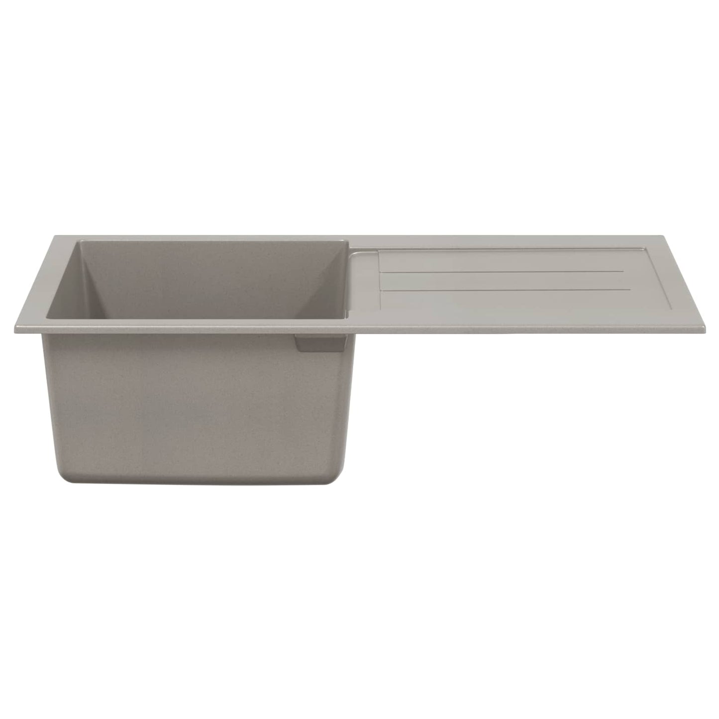 Sink Grey 780 x 500 mm 80% Quartz and 20% Resin