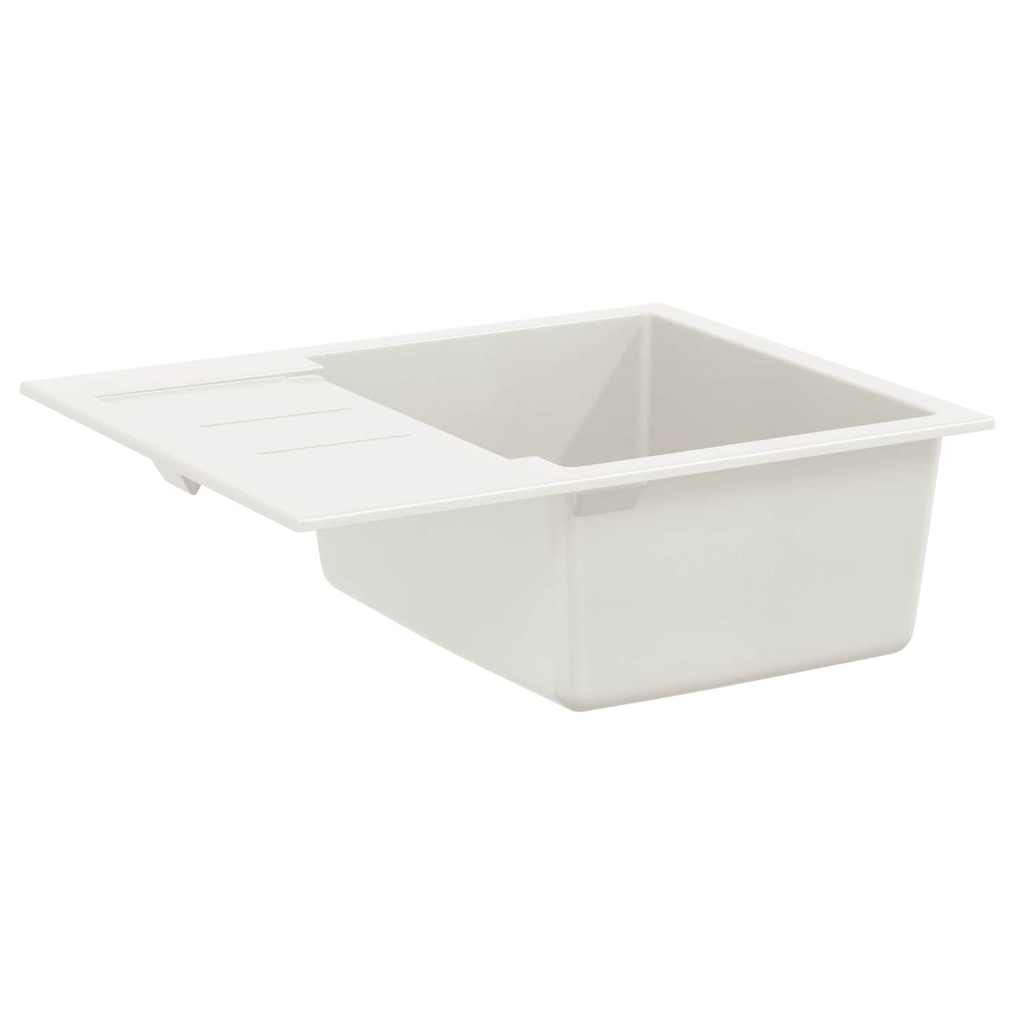Sink White 620 x 500 mm 80% Quartz and 20% Resin