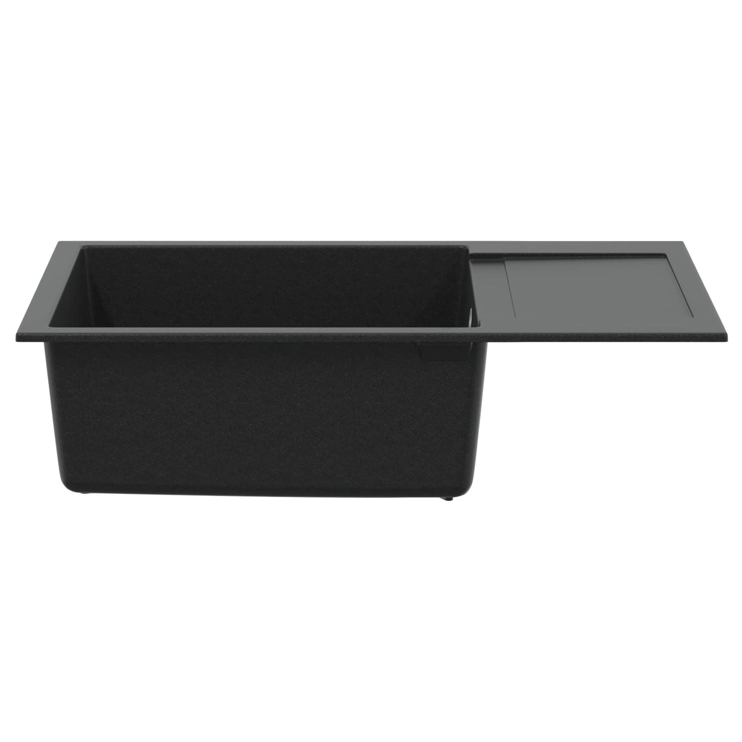 Sink Black 780 x 500 mm 80% Quartz and 20% Resin