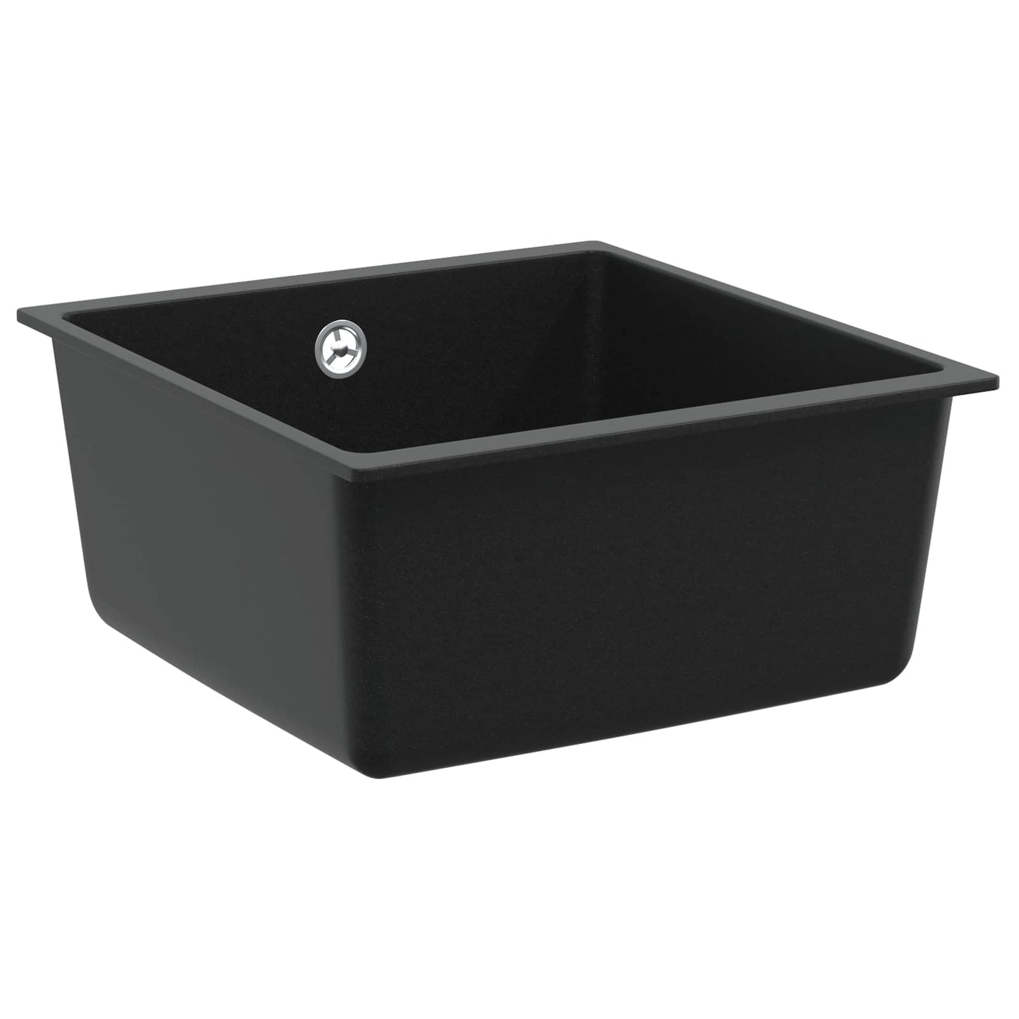 Sink Black 430 x 460 mm 80% Quartz and 20% Resin