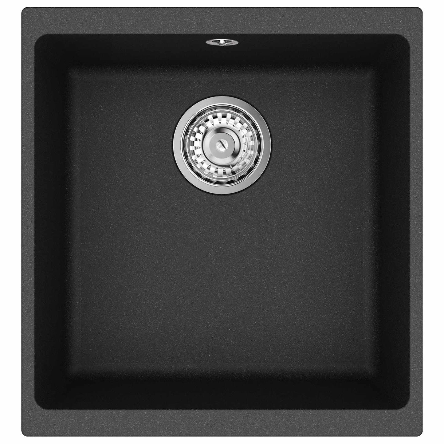 Sink Black 430 x 460 mm 80% Quartz and 20% Resin
