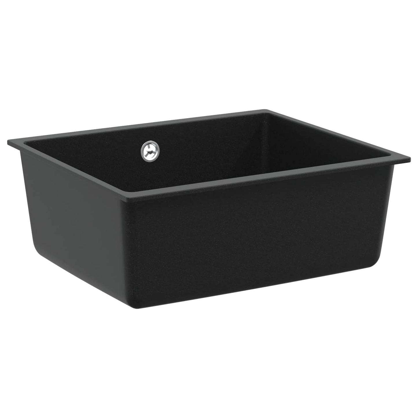 Sink Black 530 x 460 mm 80% Quartz and 20% Resin