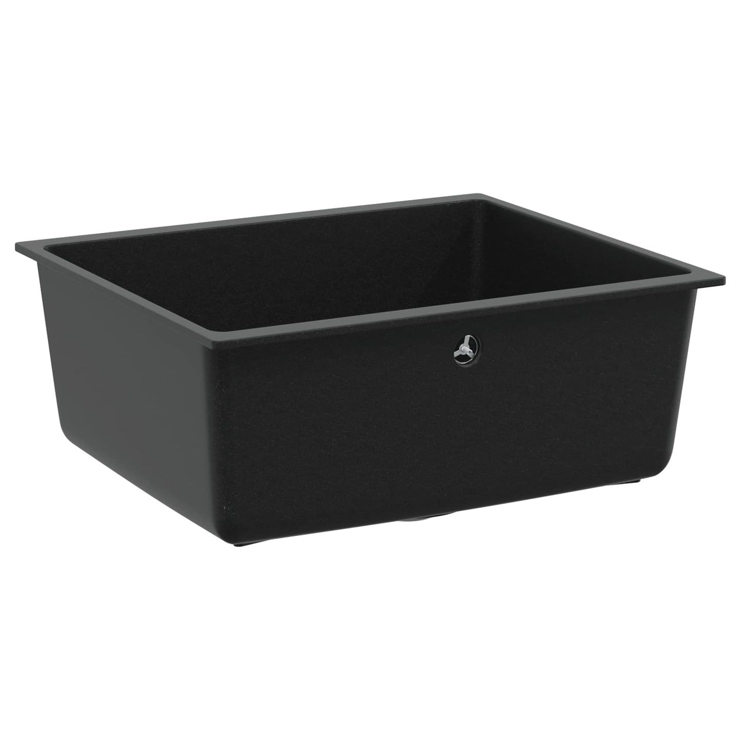 Sink Black 530 x 460 mm 80% Quartz and 20% Resin