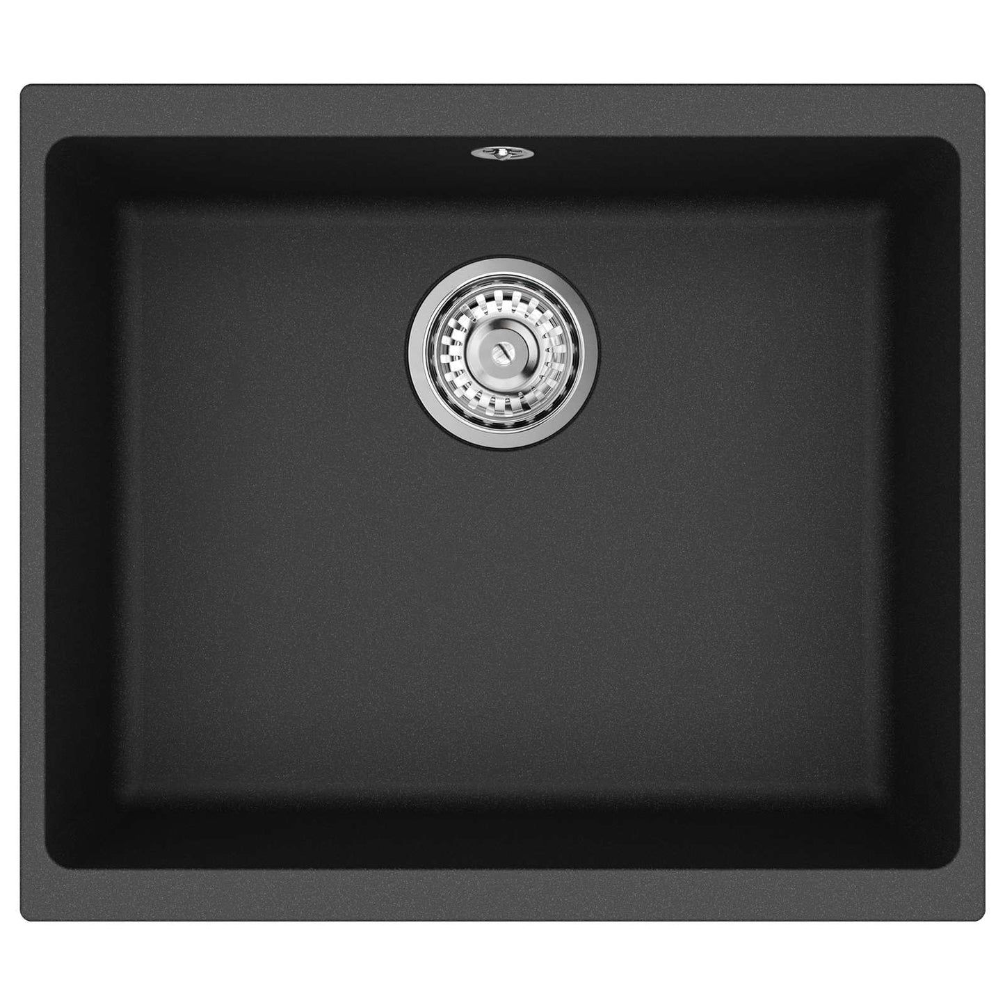 Sink Black 530 x 460 mm 80% Quartz and 20% Resin