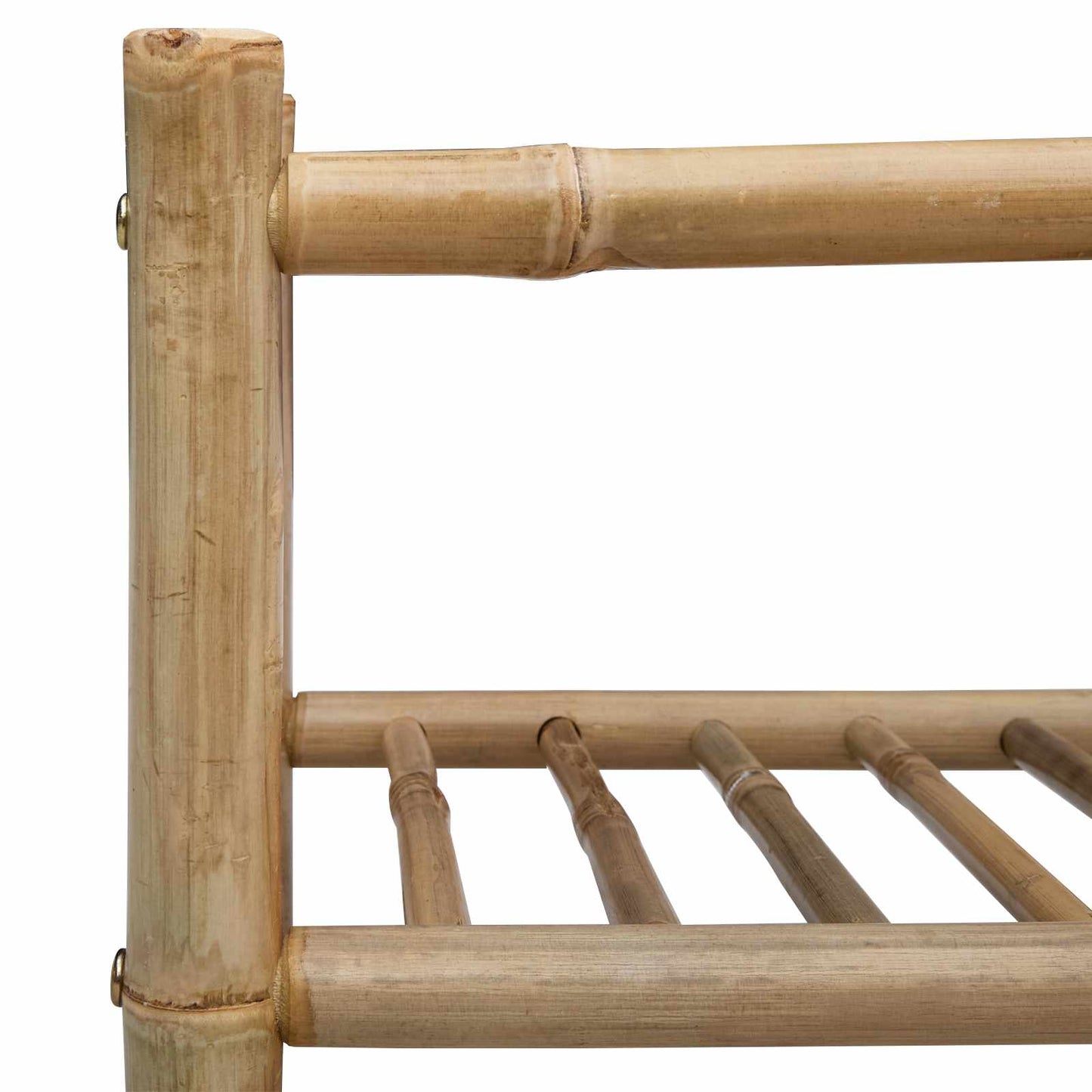 Shoe Rack with Shelf Natural 68 x 28 x 30 cm Bamboo