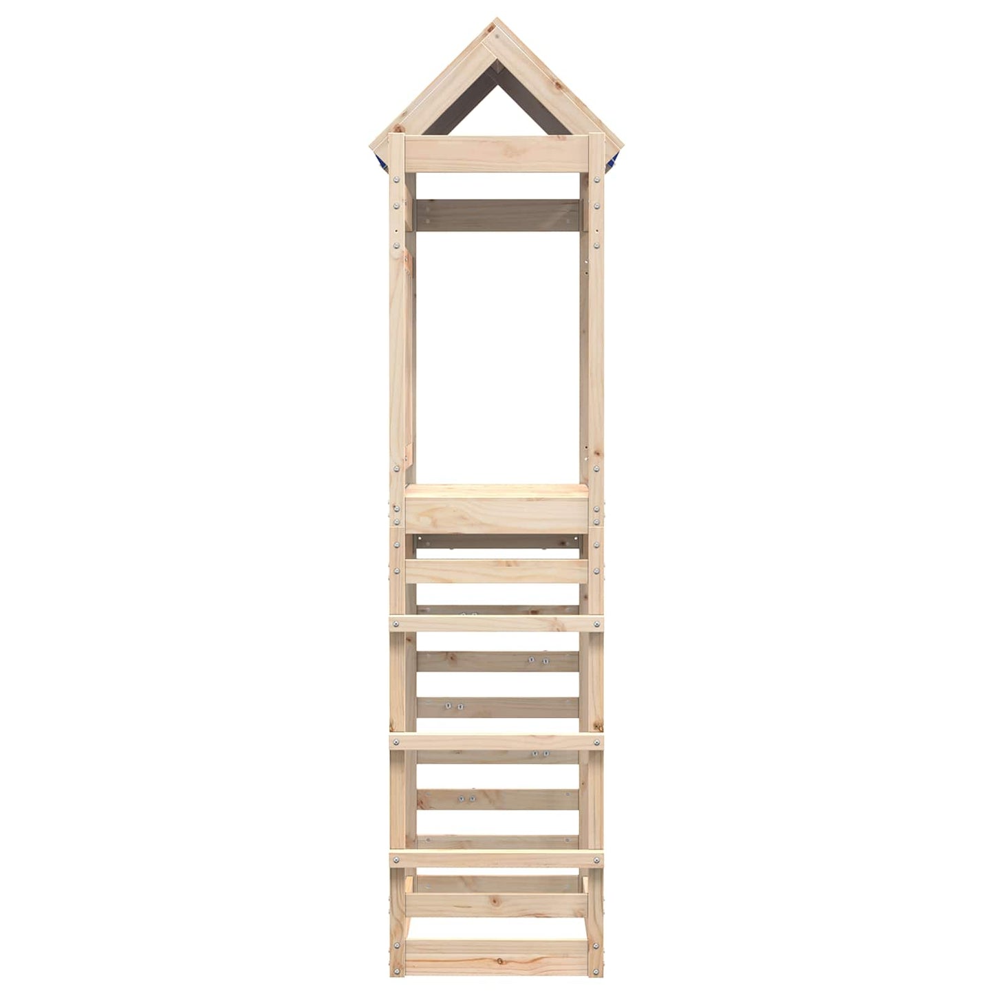 Play Tower Brown 85 x 52.5 x 239 cm Solid Pine Wood