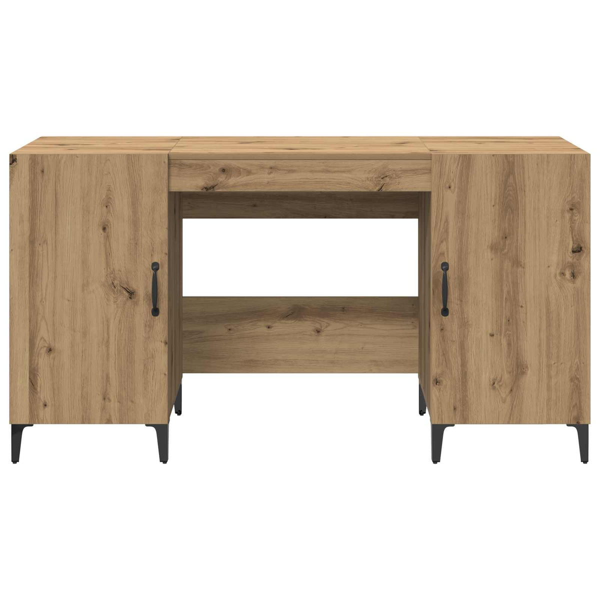 Desk Artisan Oak 140 x 50 x 75 cm Engineered Wood