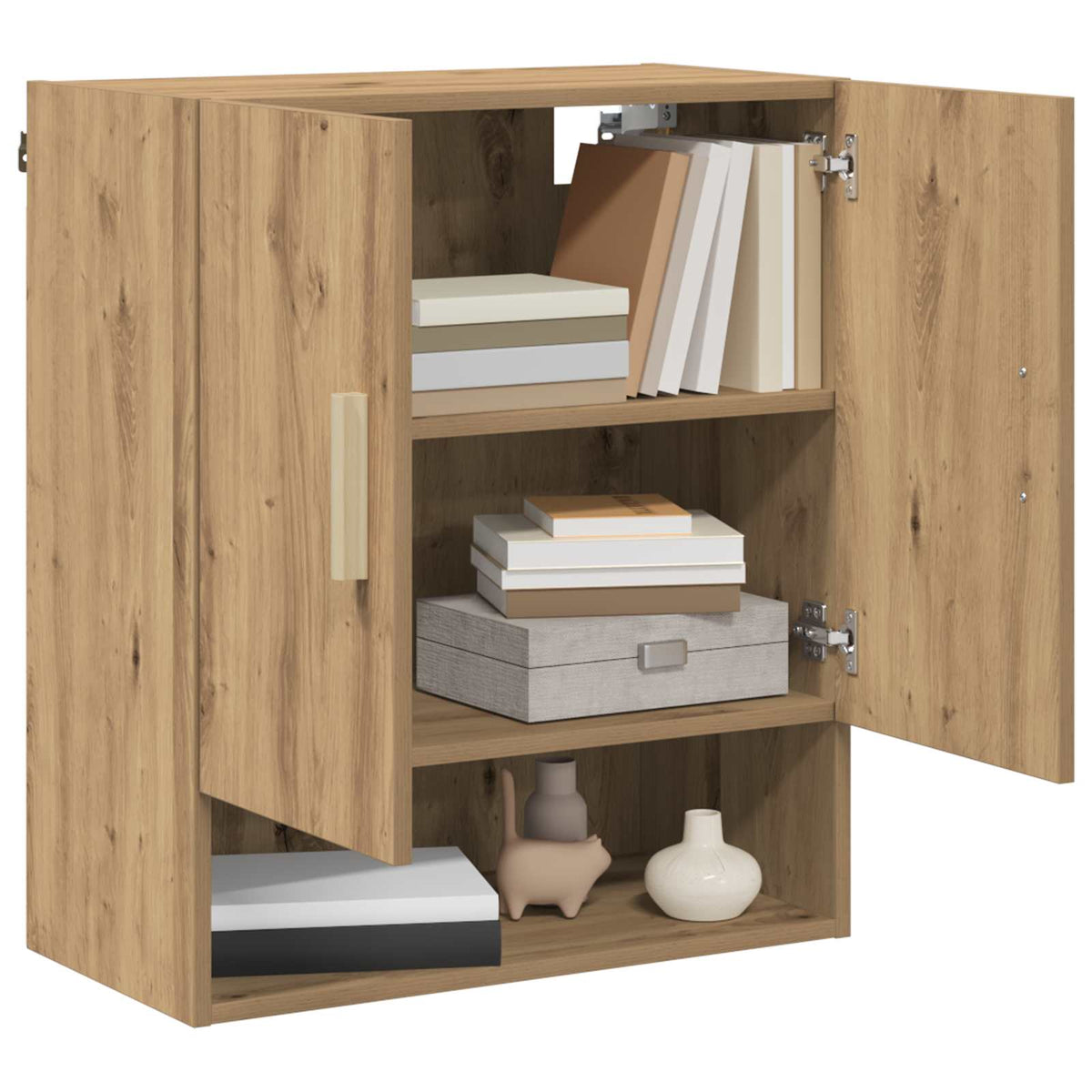 Wall Cabinet 60 x 31 x 70 cm Engineered Wood Artisan Oak
