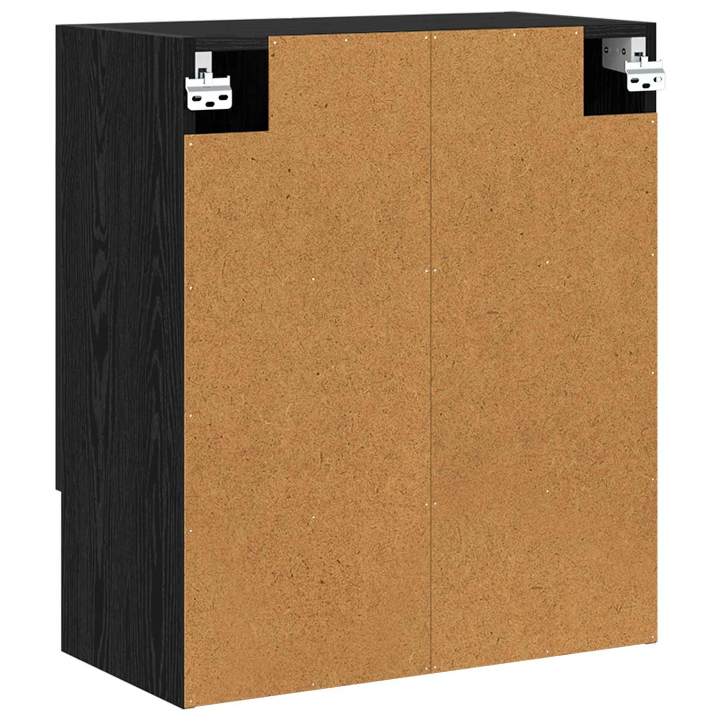 Wall Cabinet 60 x 31 x 70 cm Engineered Wood Black Oak