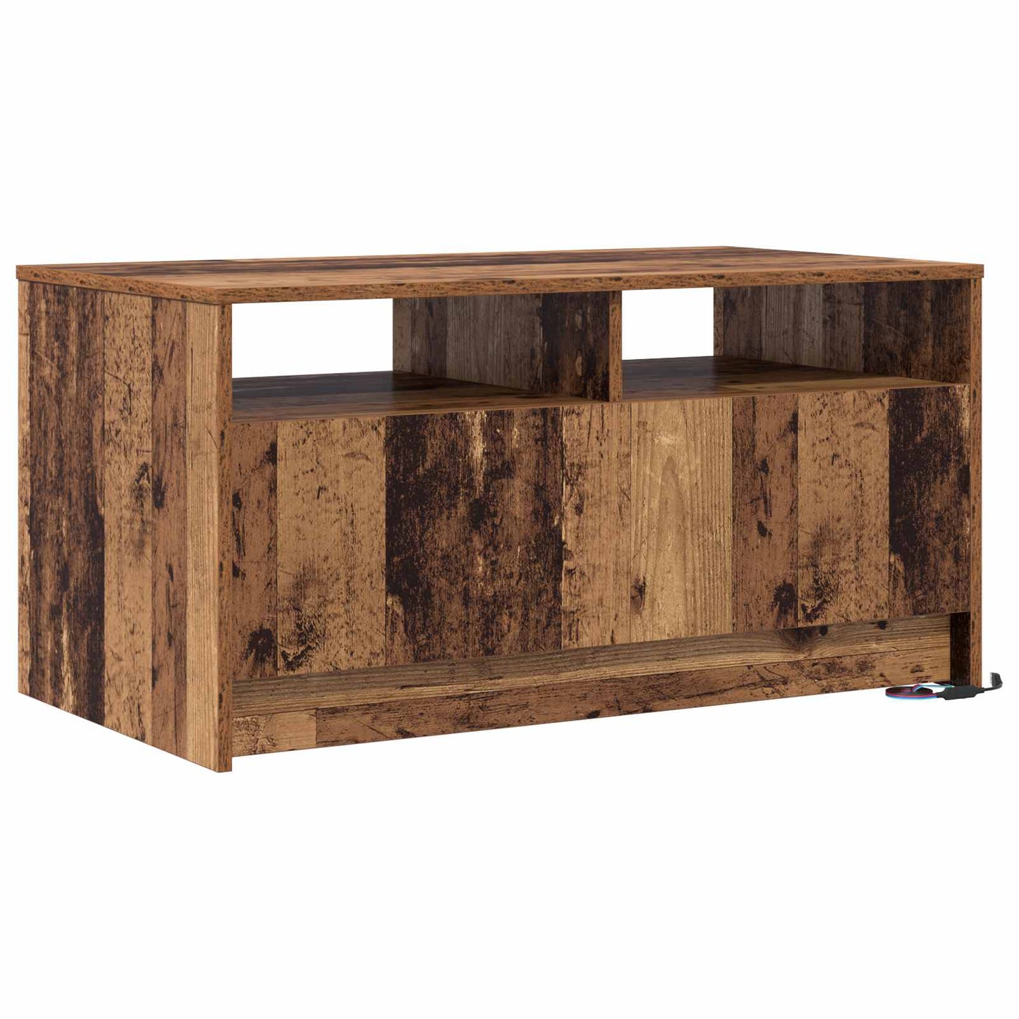 Coffee Table Old Wood 90 x 50 x 45 cm Engineered Wood