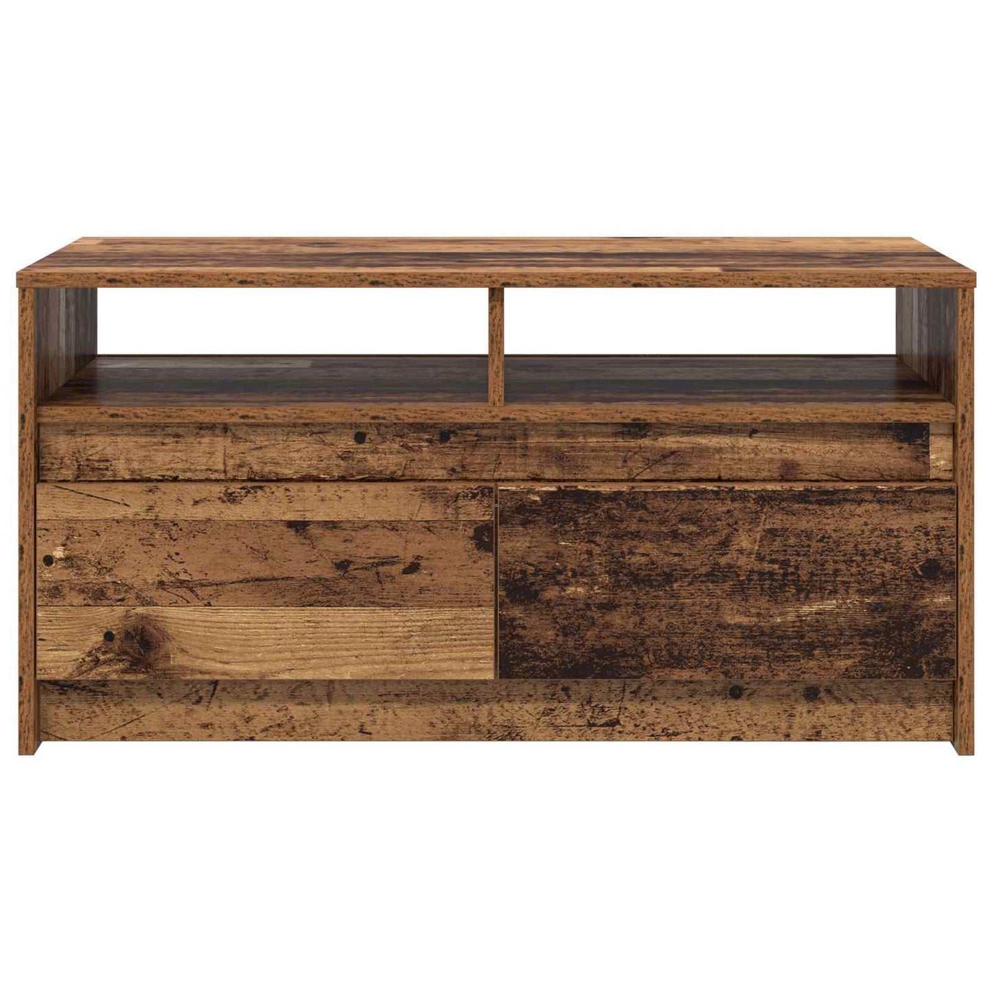Coffee Table Old Wood 90 x 50 x 45 cm Engineered Wood