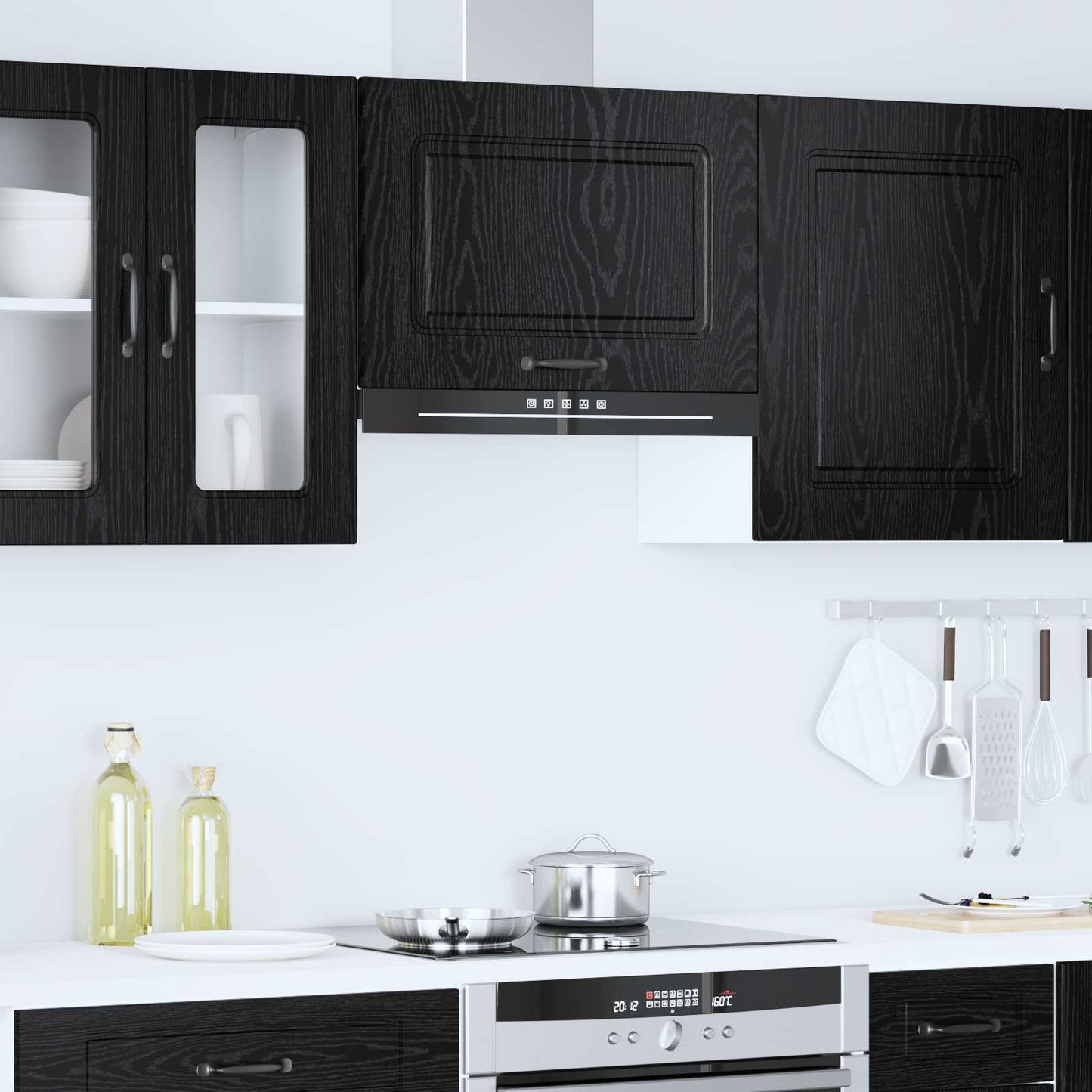 Dishwasher Panel Kalmar Black Oak 60 x 31 x 40 cm