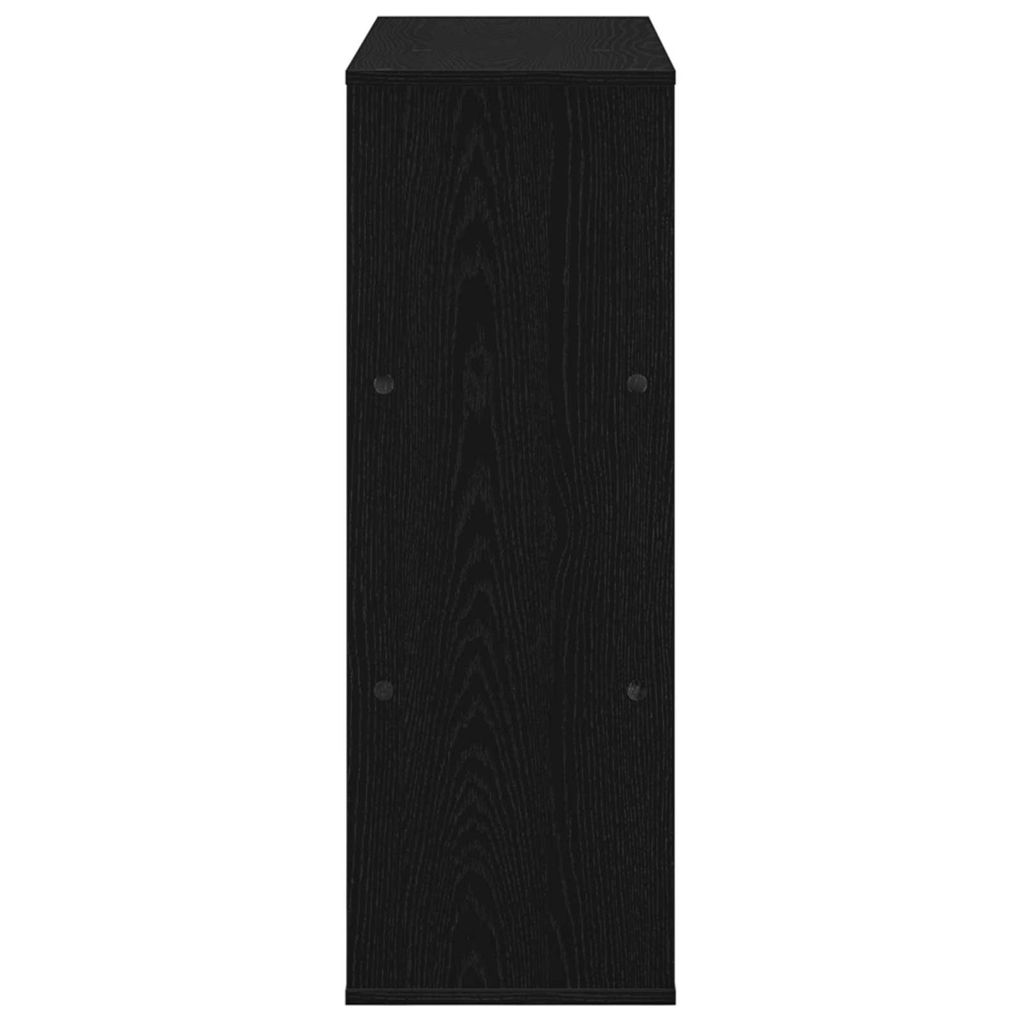 Book Shelf Black Oak 100 x 33 x 94.5 cm Engineered Wood