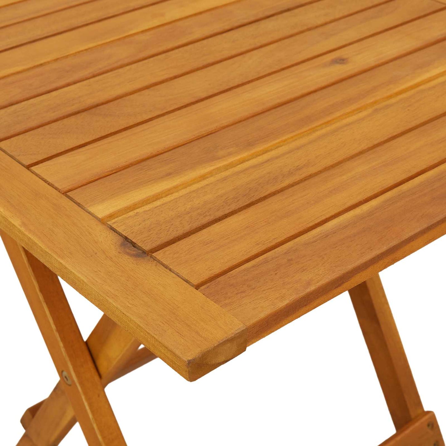 Reclining and Folding Sunlounger Folding 2 pcs Natural