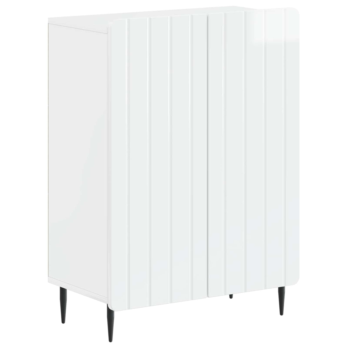 3 Piece Bathroom Cabinet Set ZWOLLE High Gloss White