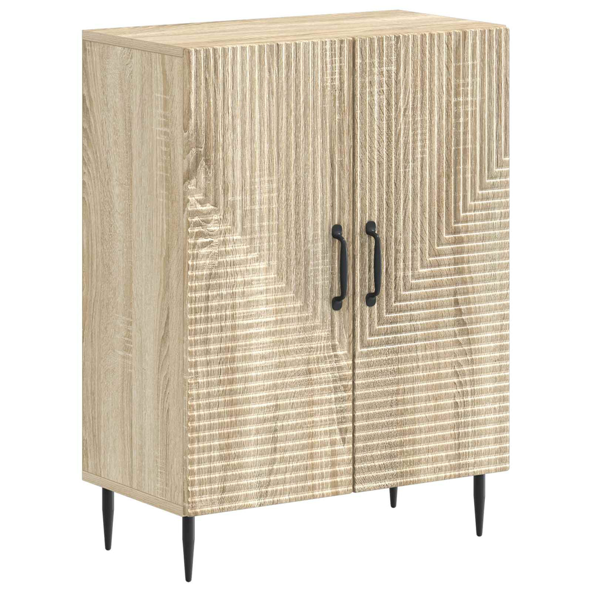 3 Piece Bathroom Cabinet Set HAARLEM Sonoma Oak Engineered Wood